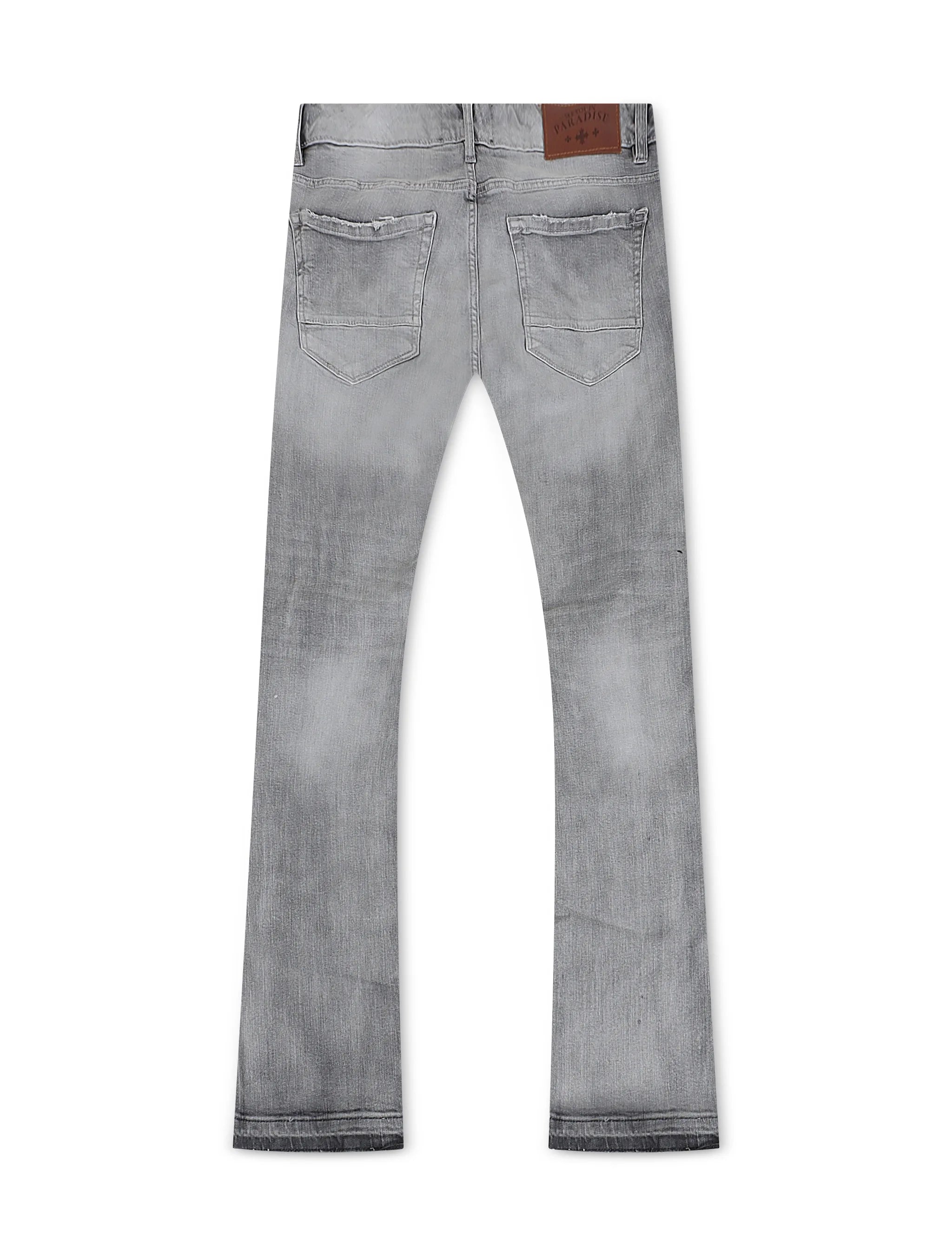 Jordan Craig Jean super slim stacked - Délavage ciment
