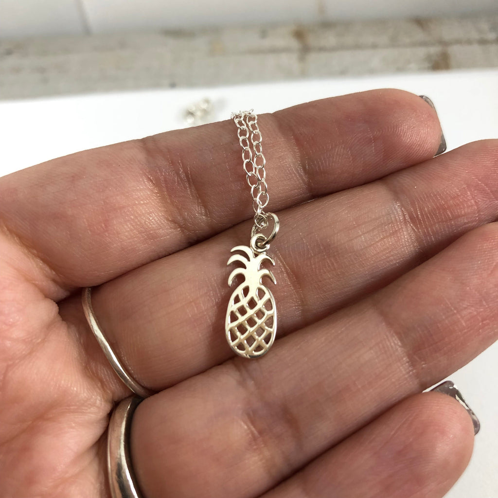 Collier Ananas – Bijoux en argent sterling