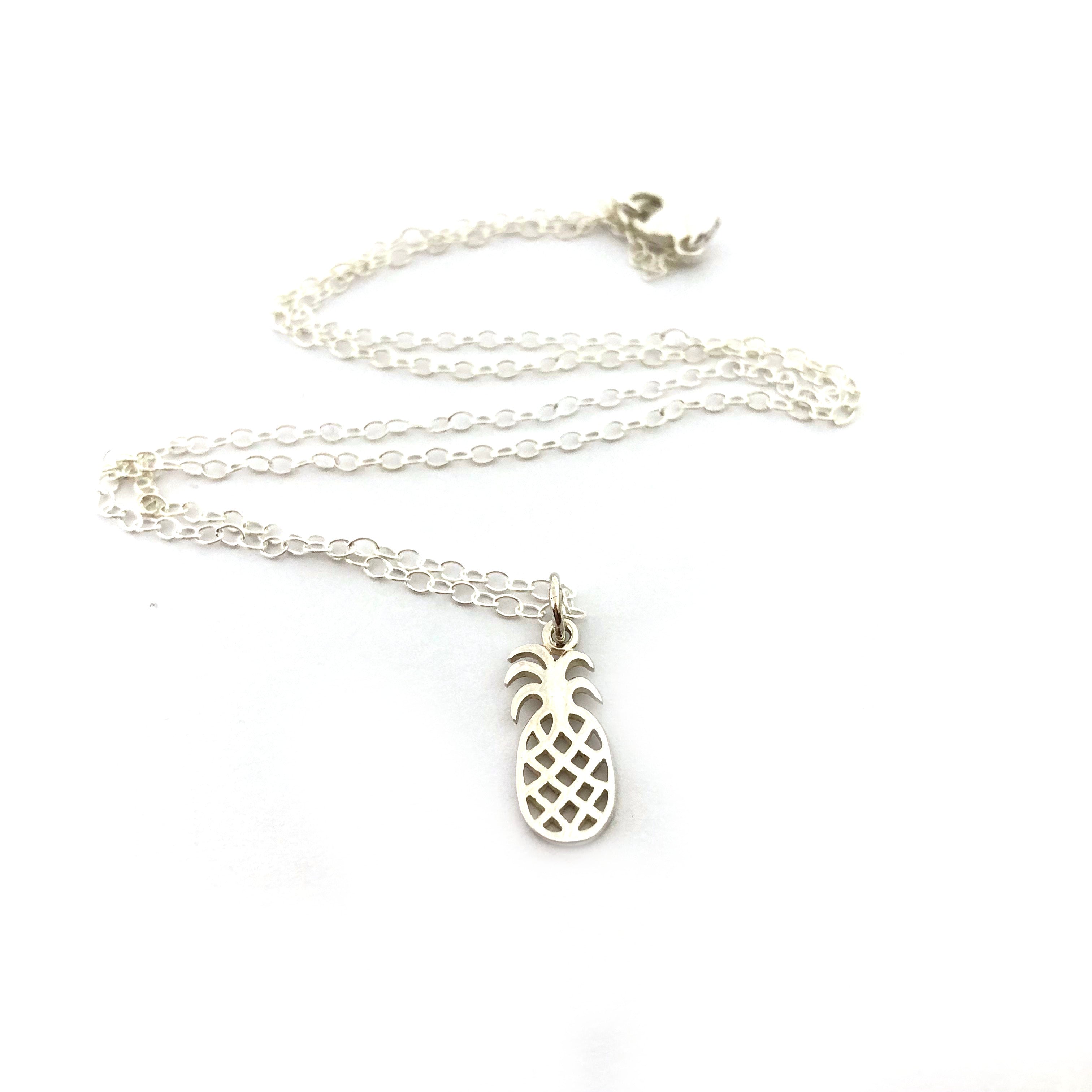 Collier Ananas – Bijoux en argent sterling