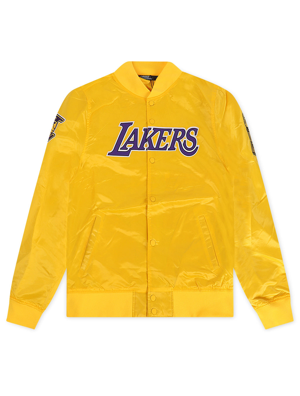 Veste en satin à grand logo Pro Standard LA Lakers - Dorée