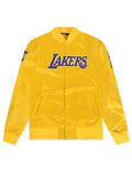 Veste en satin à grand logo Pro Standard LA Lakers - Dorée
