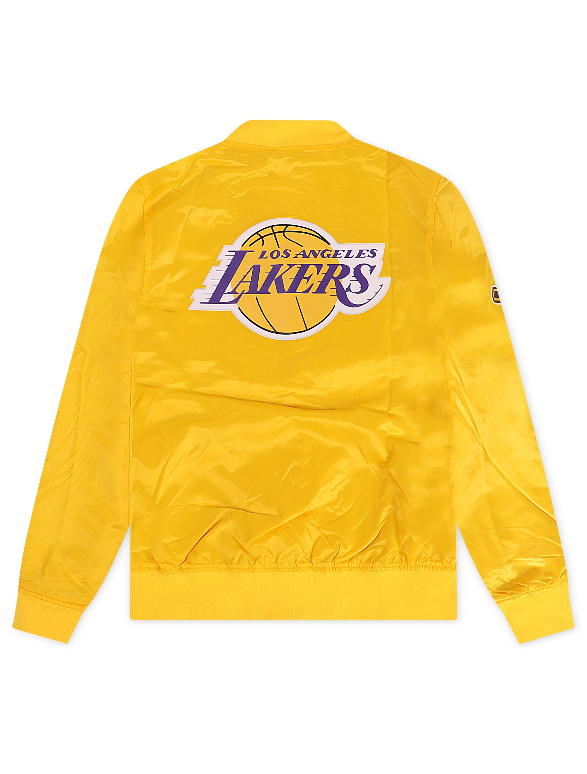 Veste en satin à grand logo Pro Standard LA Lakers - Dorée