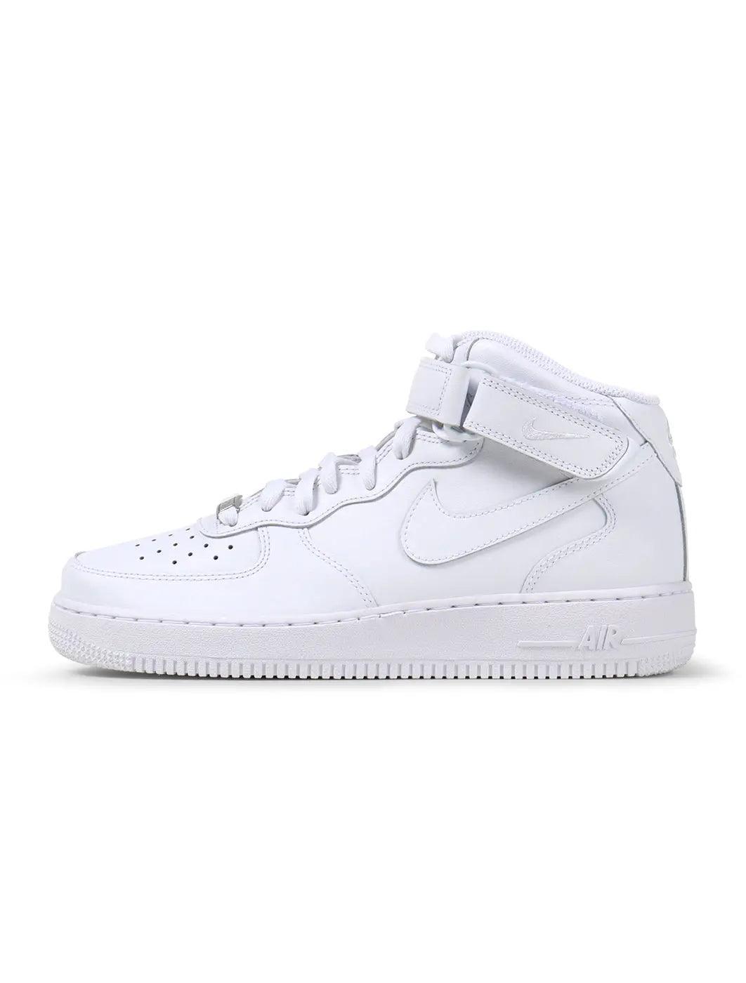 Nike Homme Air Force 1 Mid '07 Blanc/Blanc