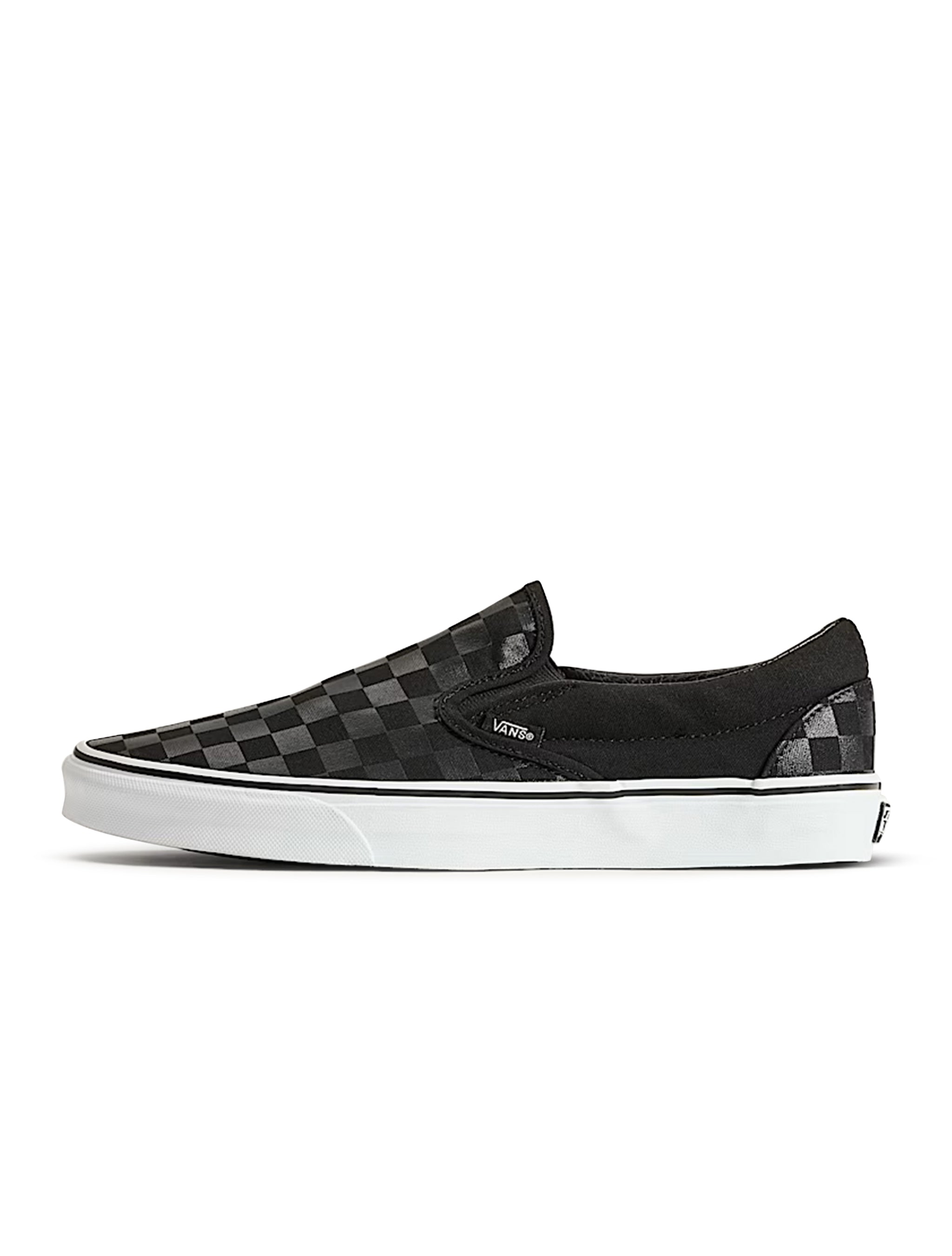 Vans Slip-On Checkerboard pour homme - Noir