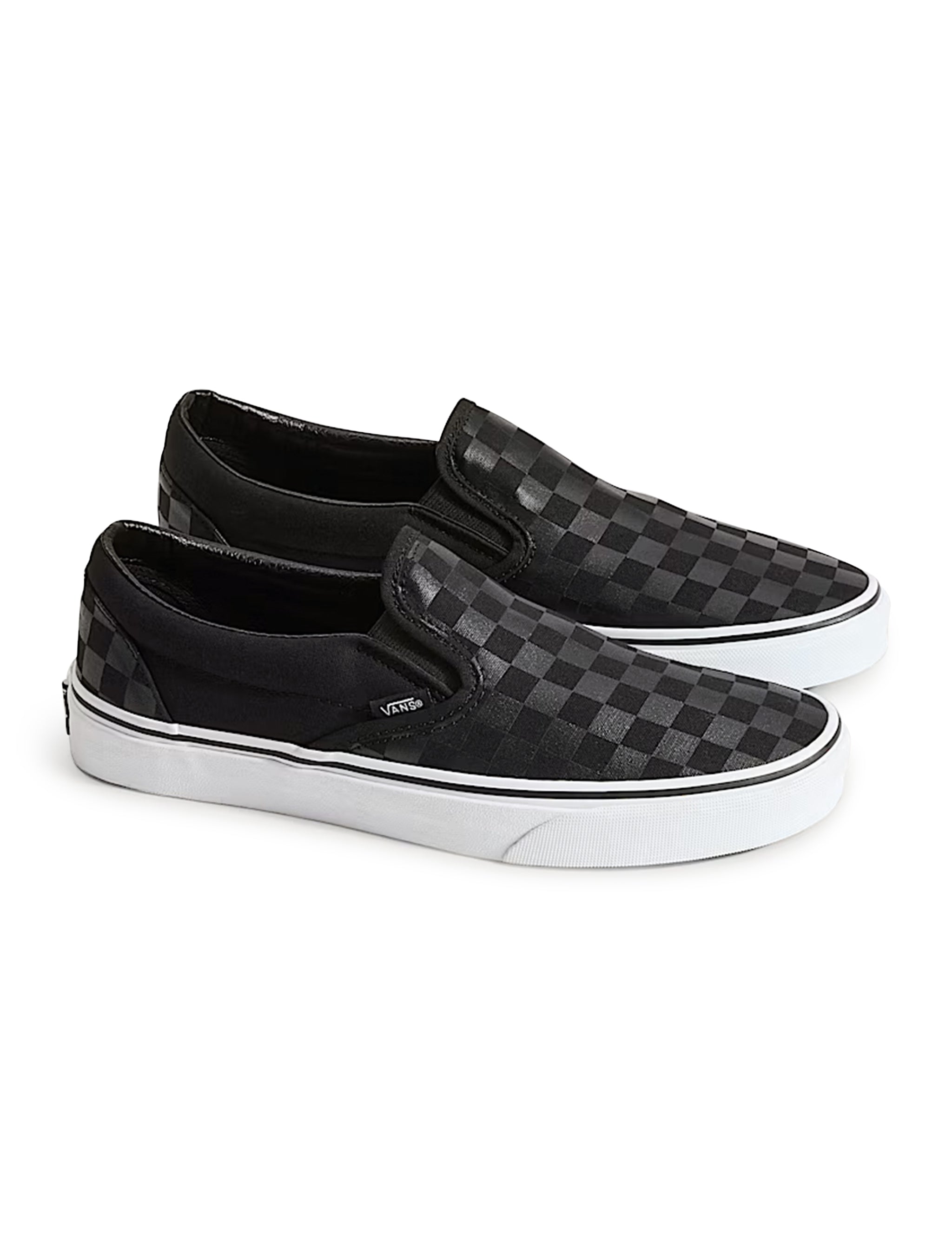 Vans Slip-On Checkerboard pour homme - Noir