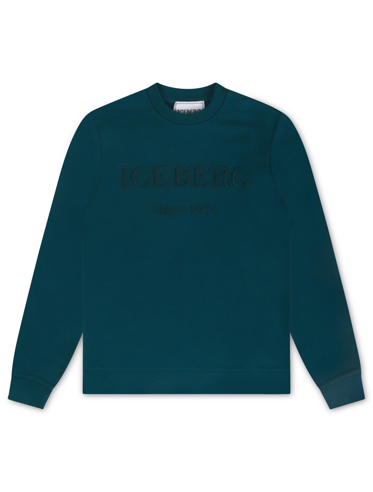 Sweat-shirt à logo Iceberg Institutional - Bluette