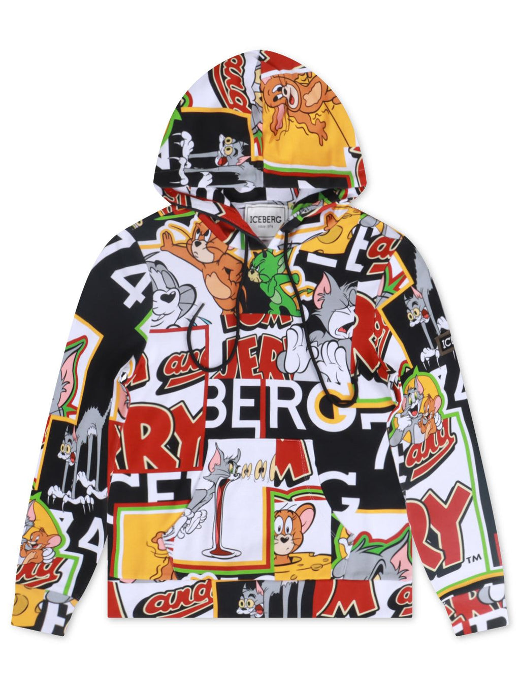 Sweat à capuche Iceberg All Over Cartoon - Motif Cartoon