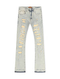 Jean moulant Waimea Flex Rhinestone - Délavage vintage