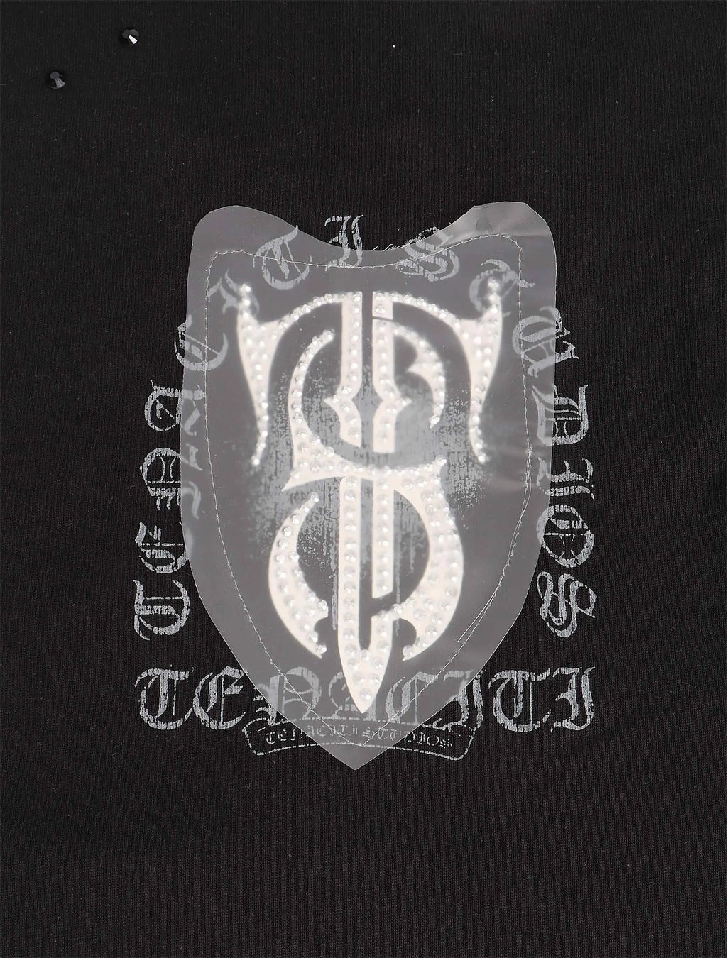 T-shirt Lumineux Tenacious Tenaciti - Noir