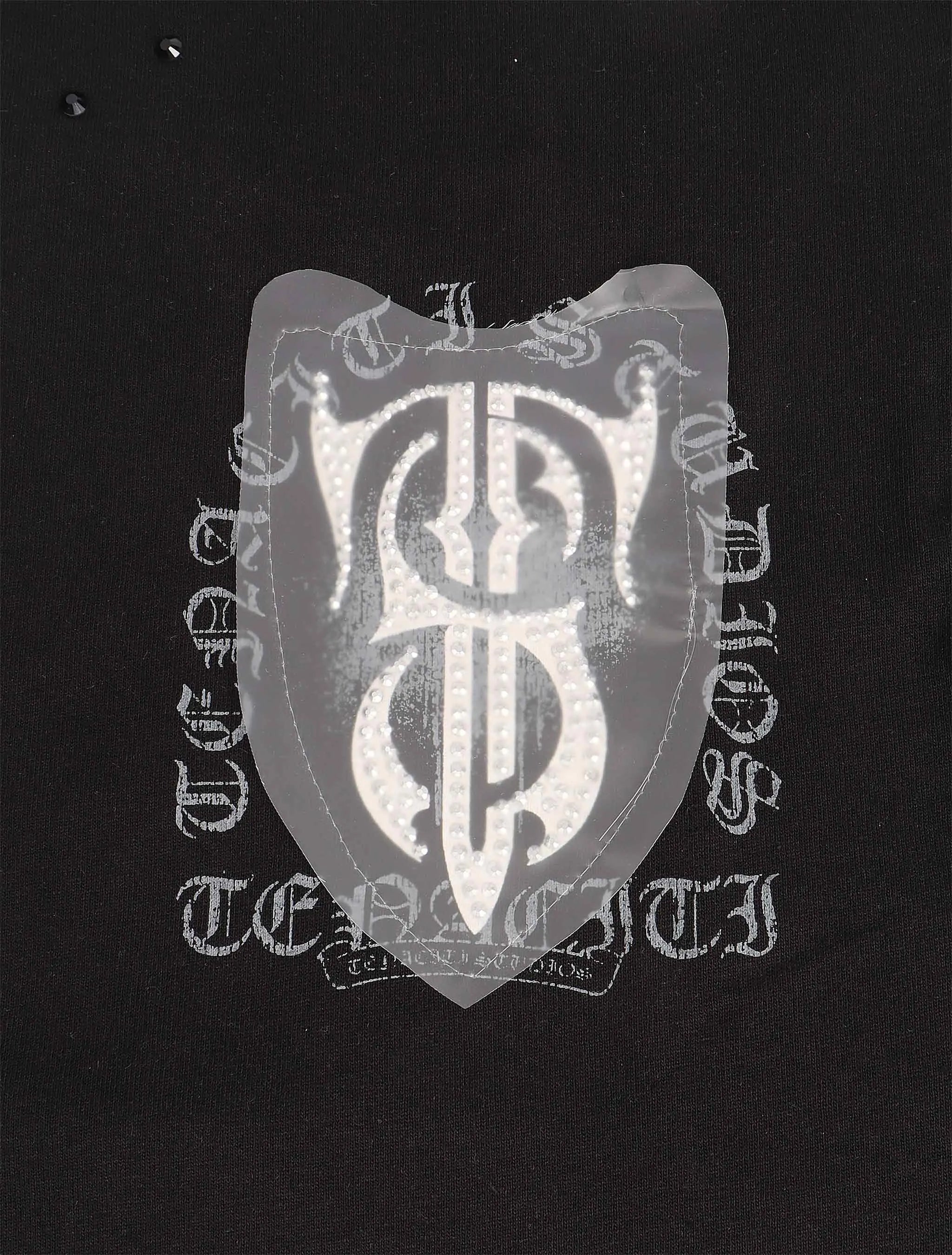 T-shirt Lumineux Tenacious Tenaciti - Noir