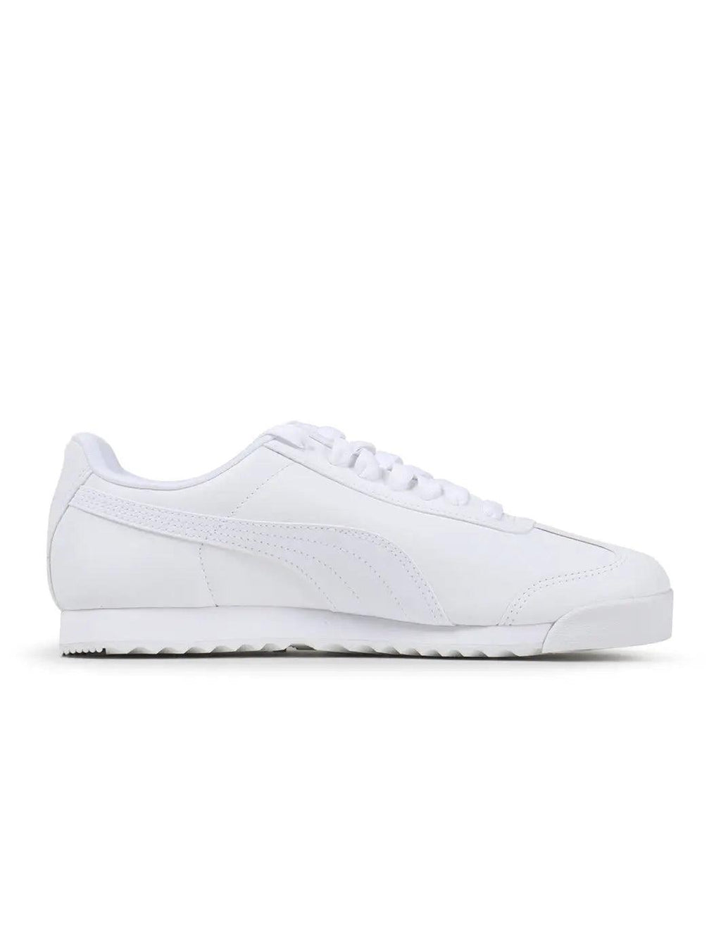 Puma Roma Basique pour Homme - Blanc/Gris clair