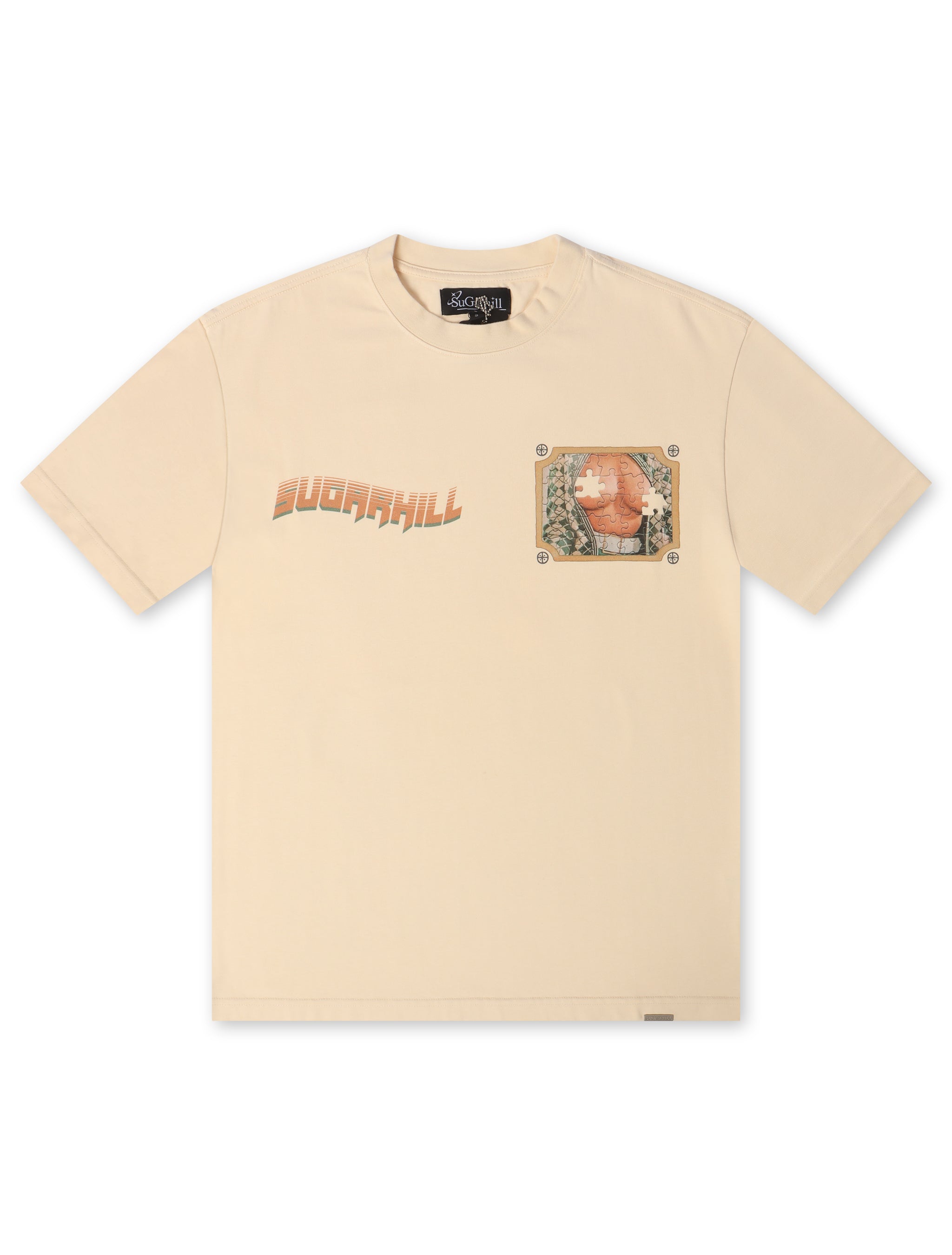 T-shirt Jigsaw Sugarhill - Crème