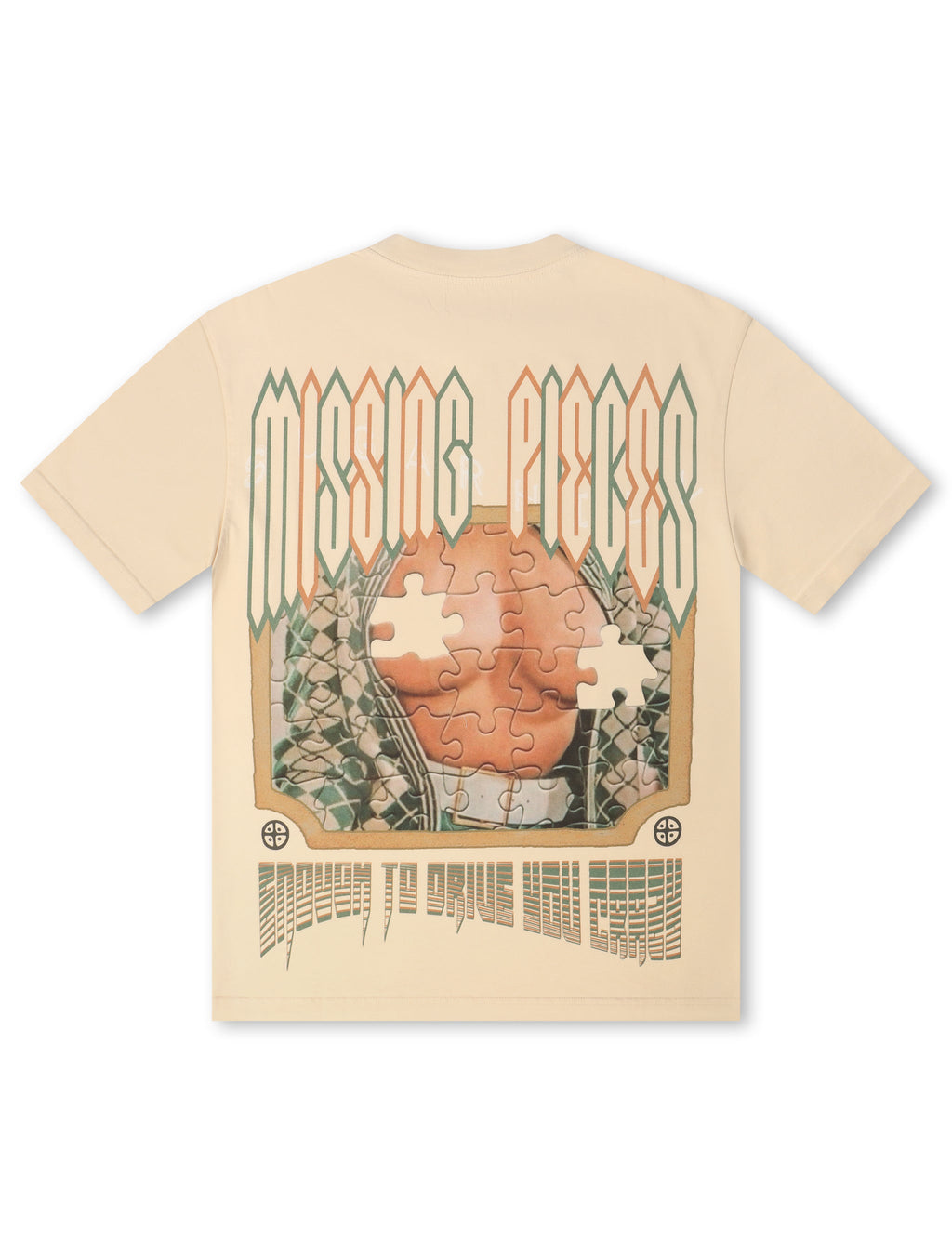 T-shirt Jigsaw Sugarhill - Crème