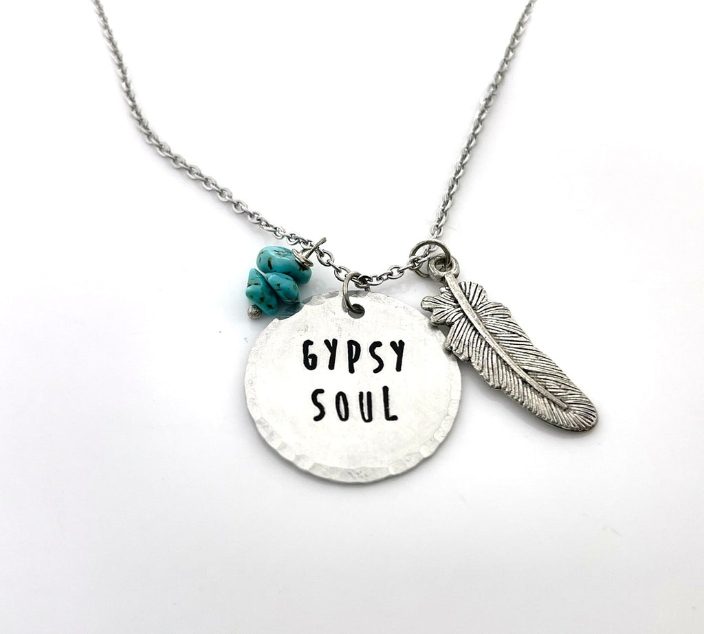 Collier Gypsy Soul – Bijou Bohème Unique Fait Main Estampillé
