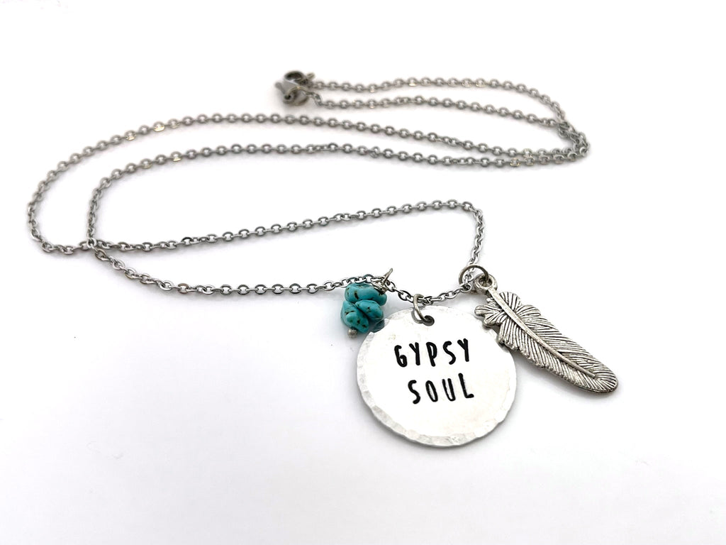 Collier Gypsy Soul – Bijou Bohème Unique Fait Main Estampillé