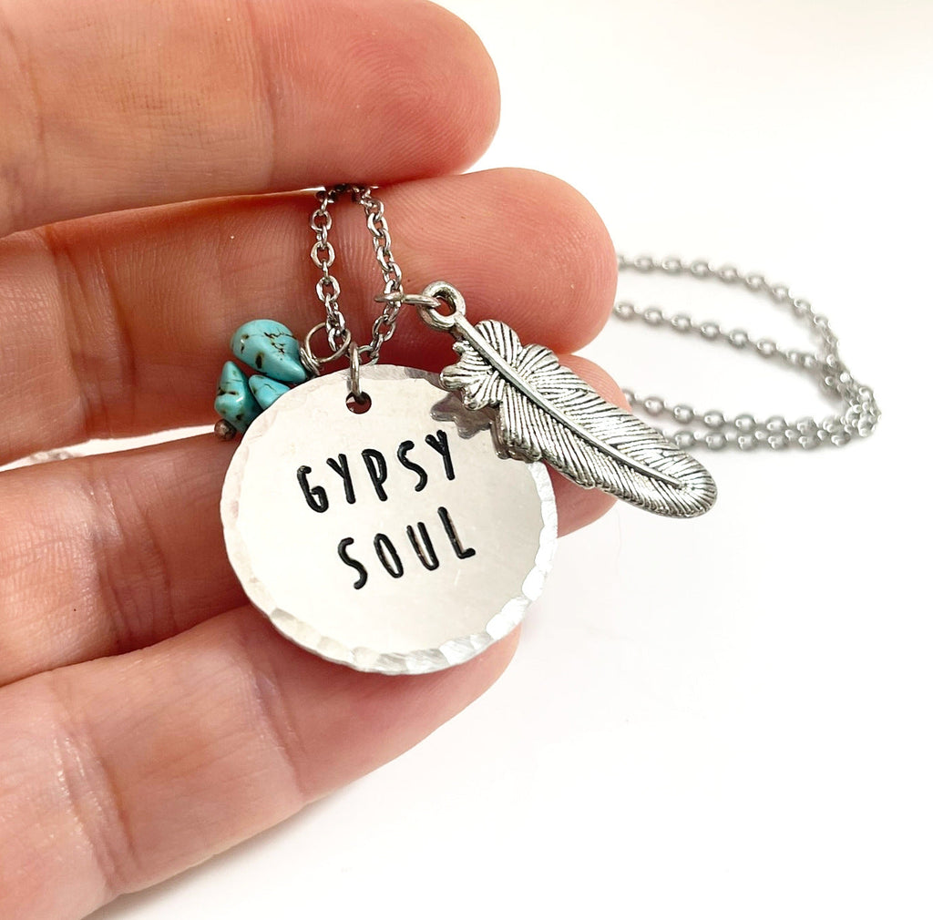 Collier Gypsy Soul – Bijou Bohème Unique Fait Main Estampillé