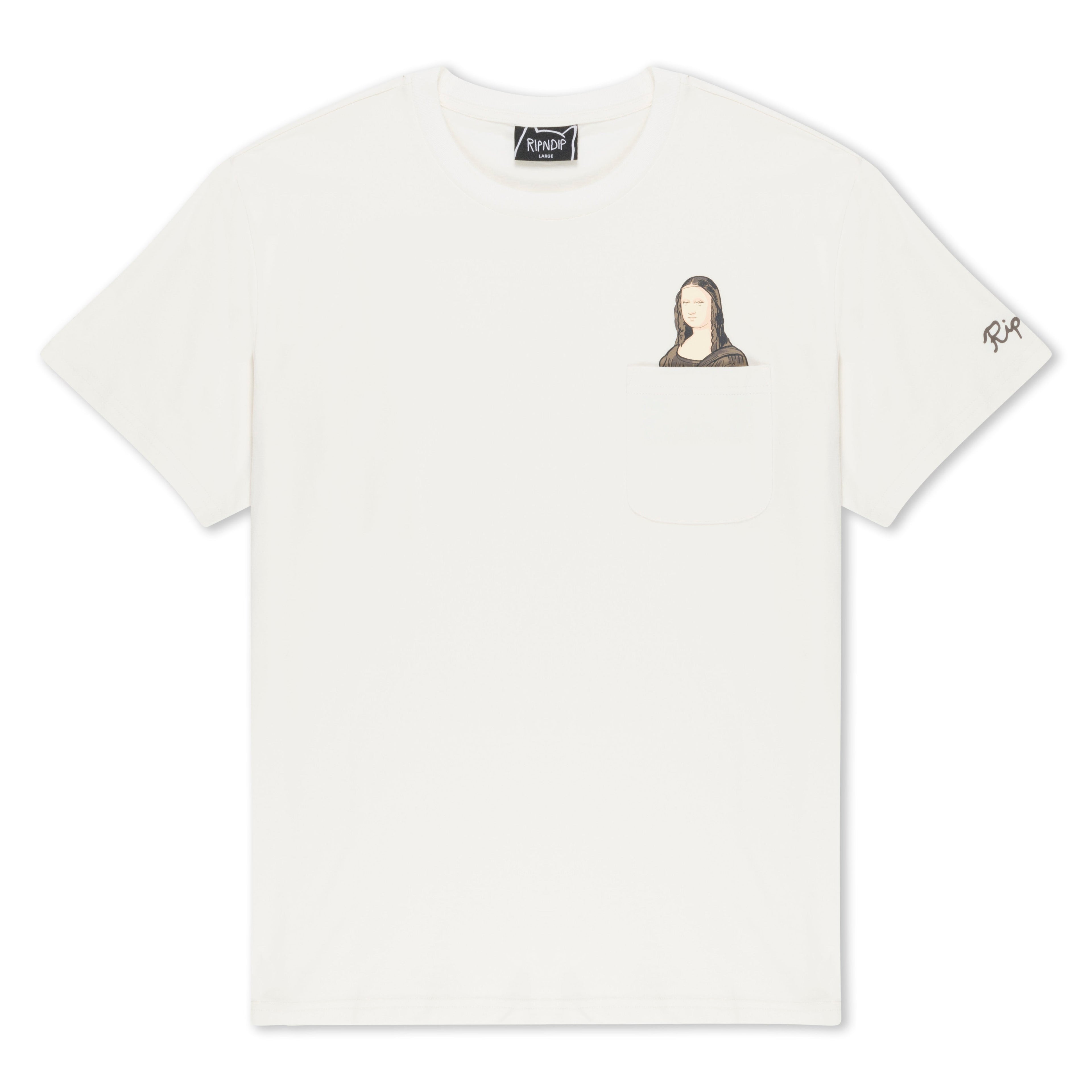 Nermalisa Pocket Tee (Bone)