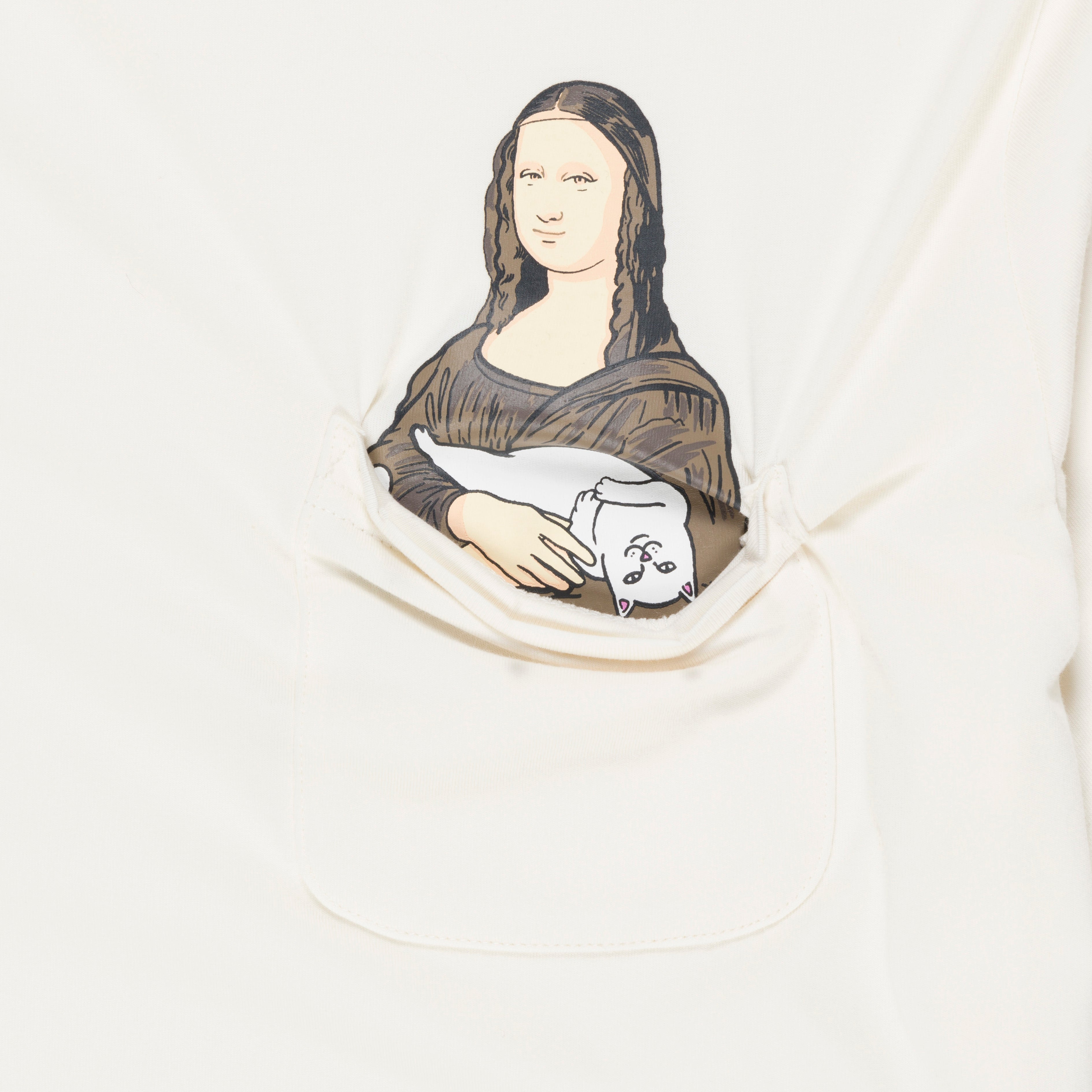 Nermalisa Pocket Tee (Bone)