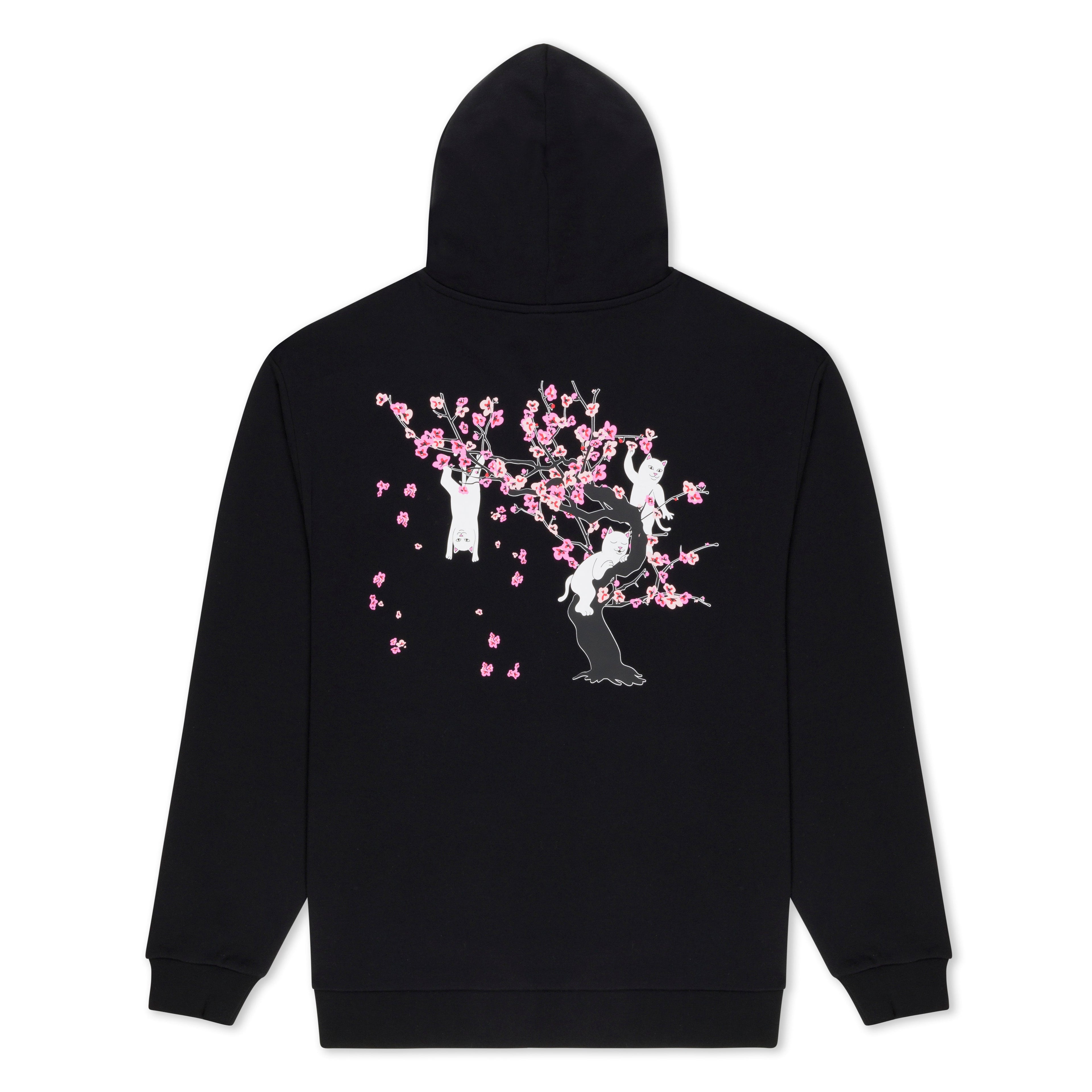 Cherry Blossom Hoodie (Black)