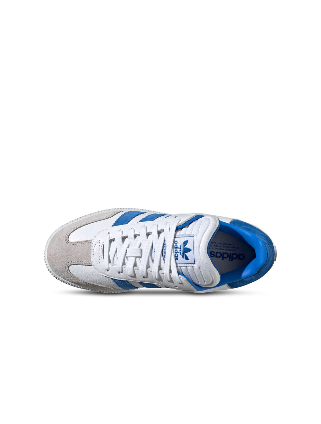 Adidas Samba XLG - Blanc/Bleu Royal