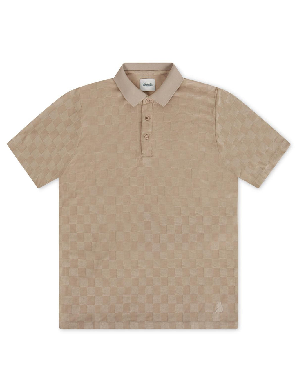 Polo jacquard Kuwalla - Beige