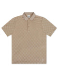 Polo jacquard Kuwalla - Beige