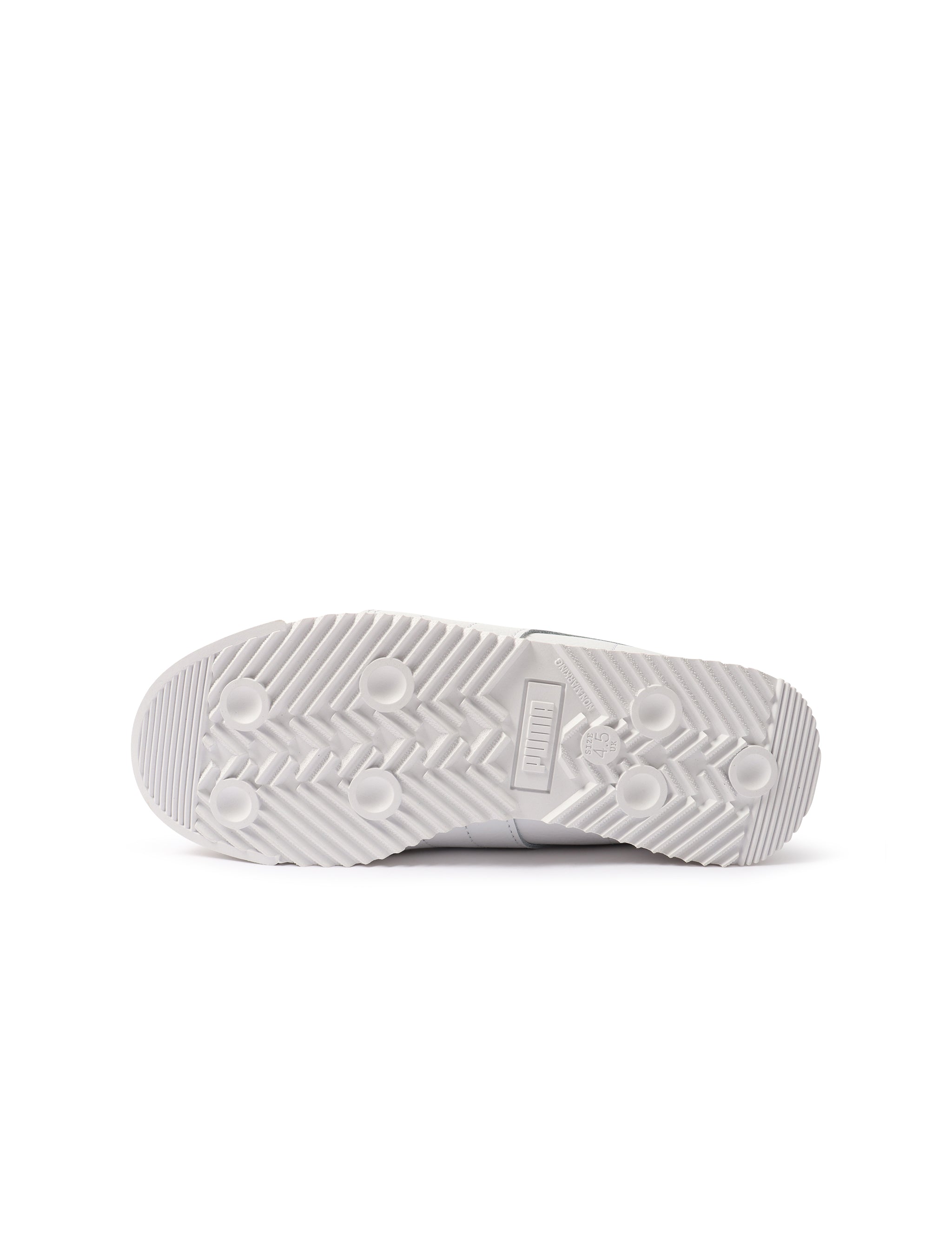 Puma Big Kids Roma Basic - White/Gold