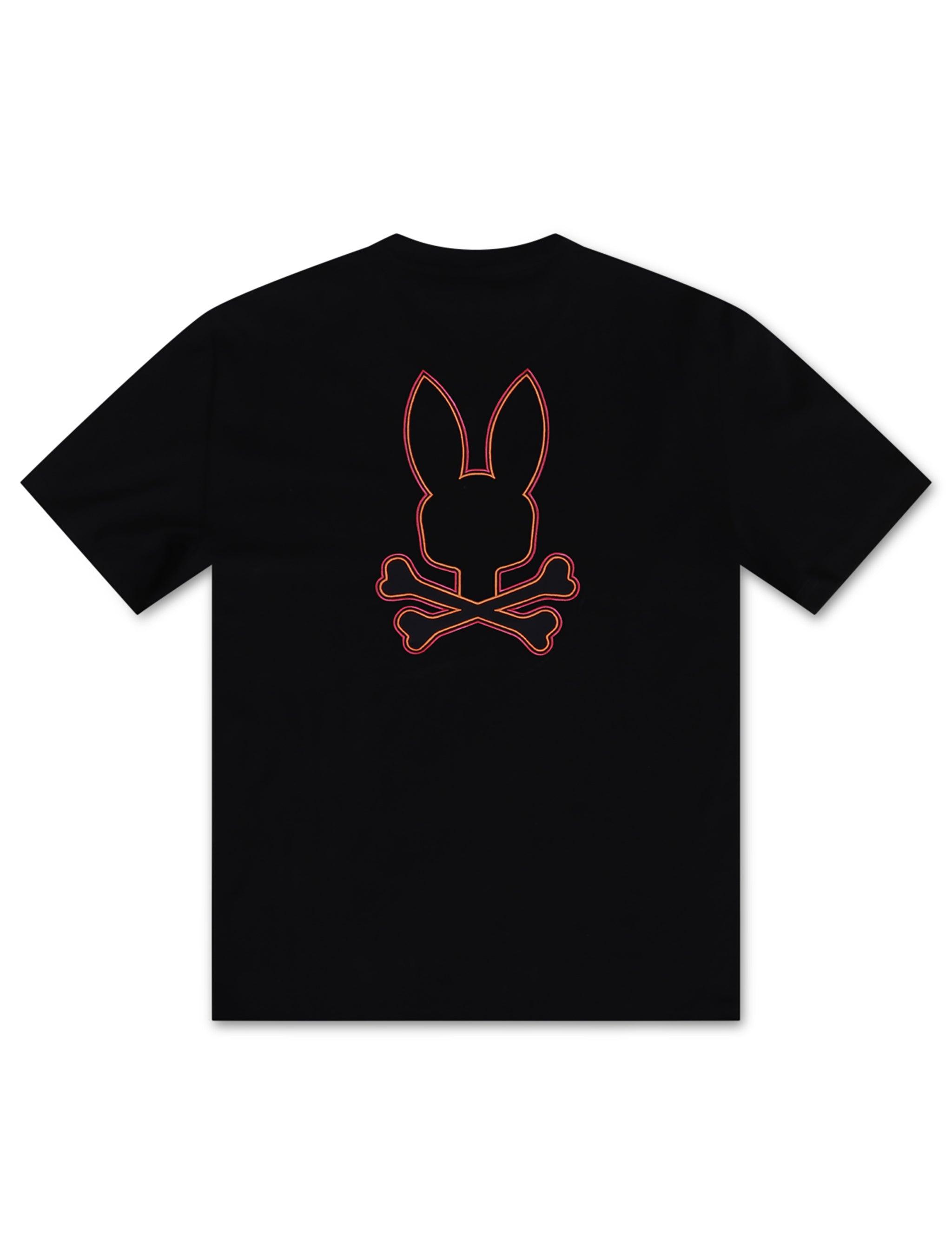 T-shirt graphique Psycho Wasterlo dos – Marine