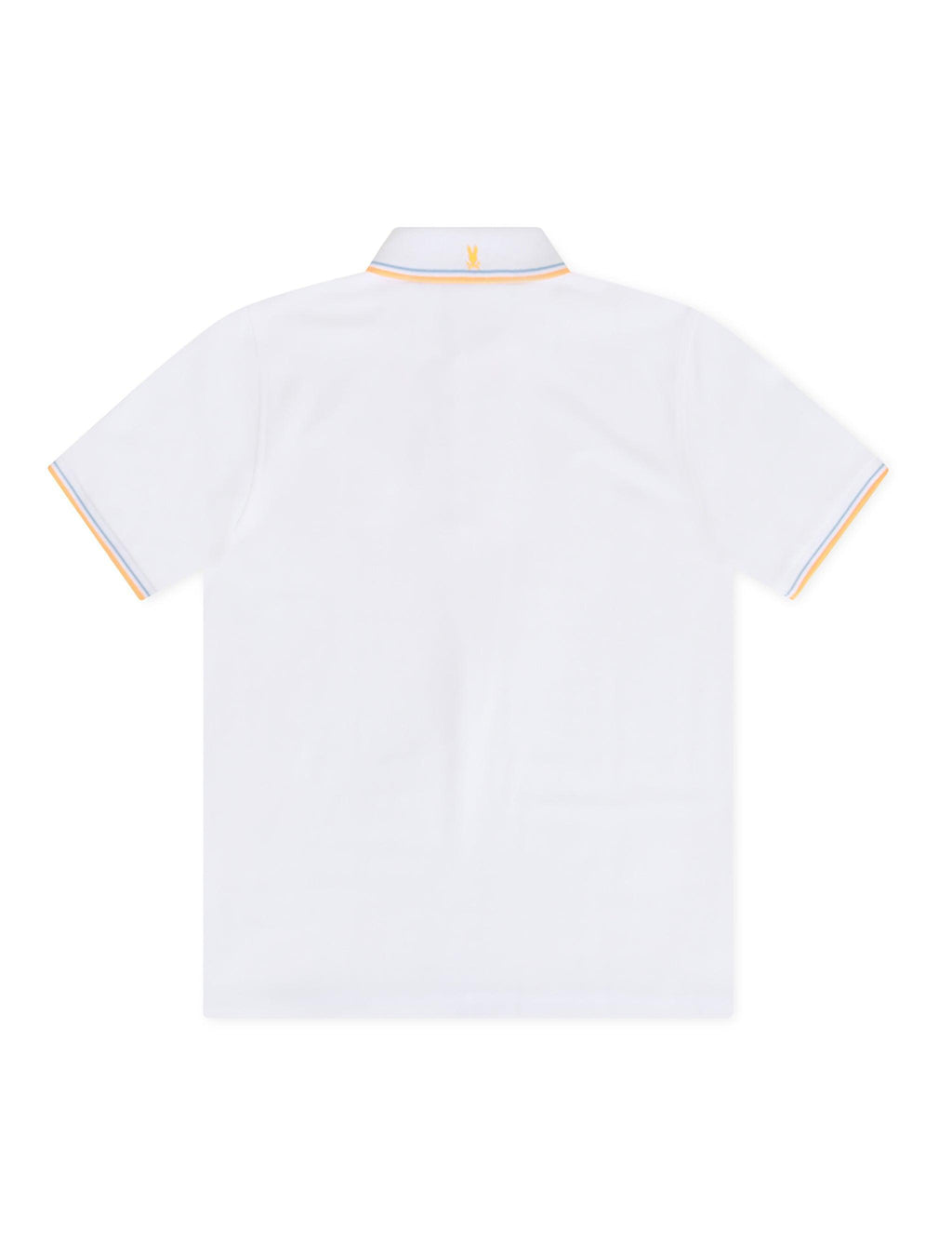 Polo Psycho Bunny Wasterlo en piqué - Blanc