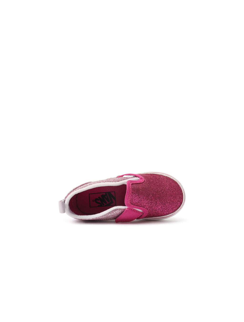 Vans (TD) Slip On V - Framboise Pailletée