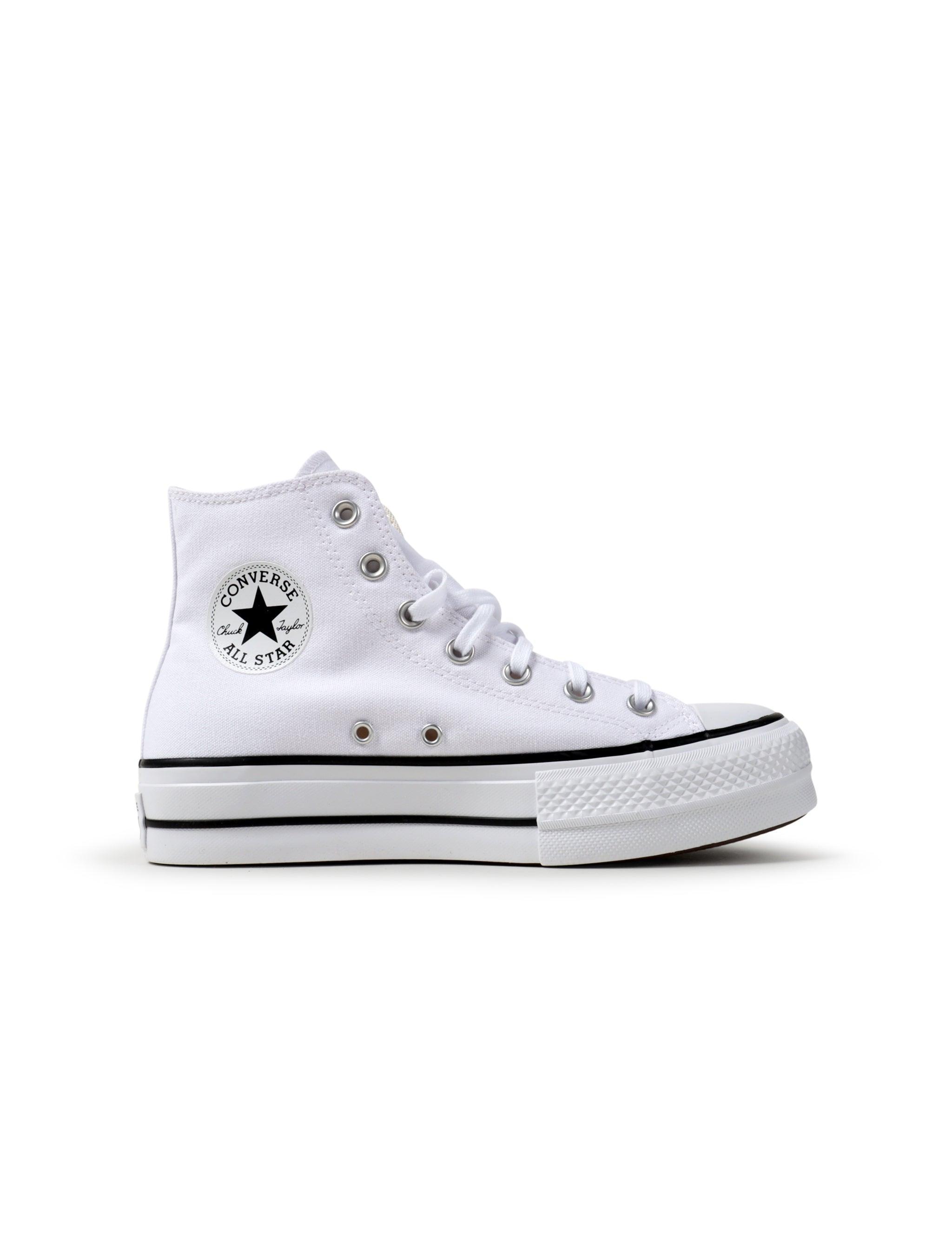 Converse Femme Chuck Taylor All Star Hi Lift Platform - Blanc