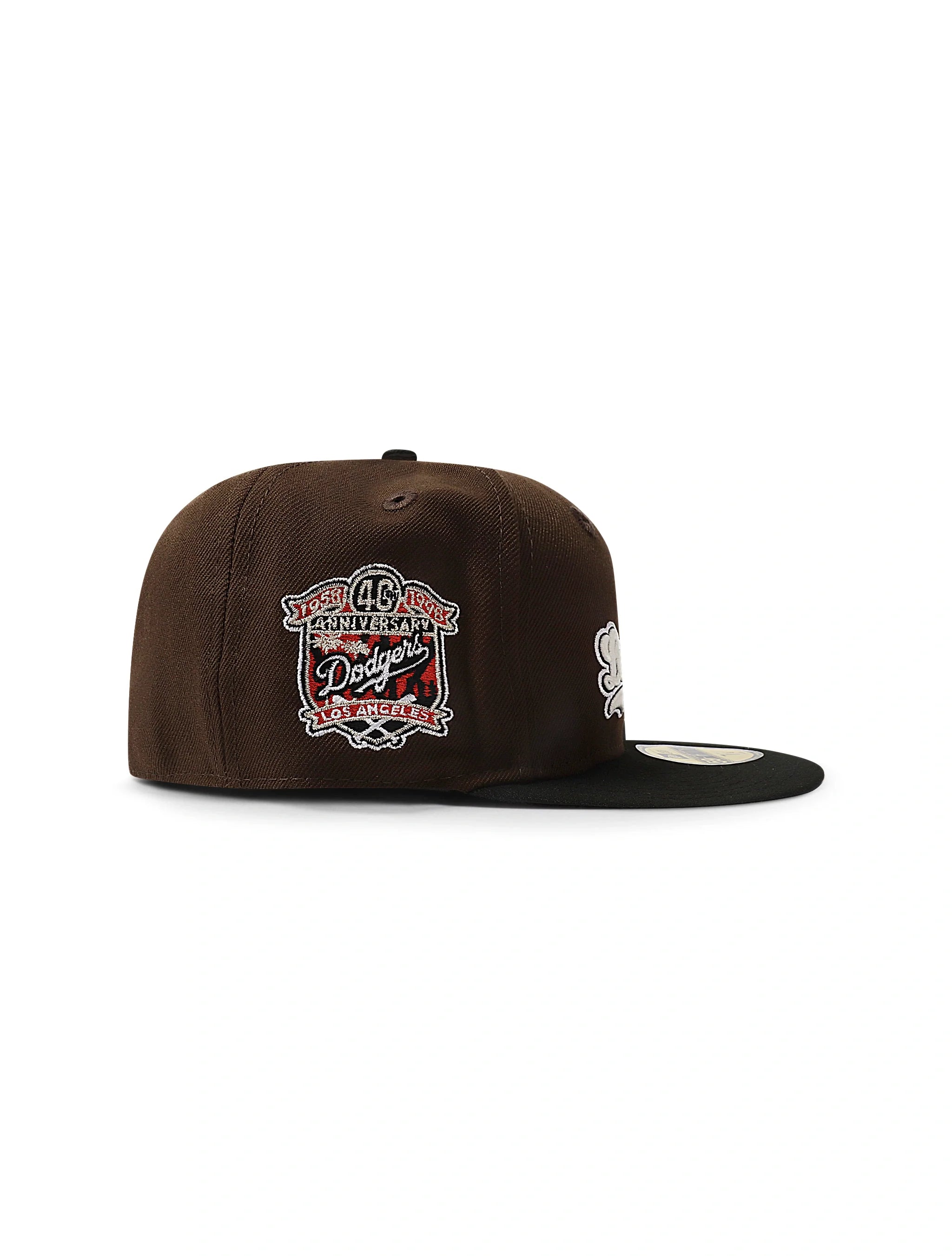 Casquette New Era 5950 Dodgers Phosphorescente - Marron/Noir