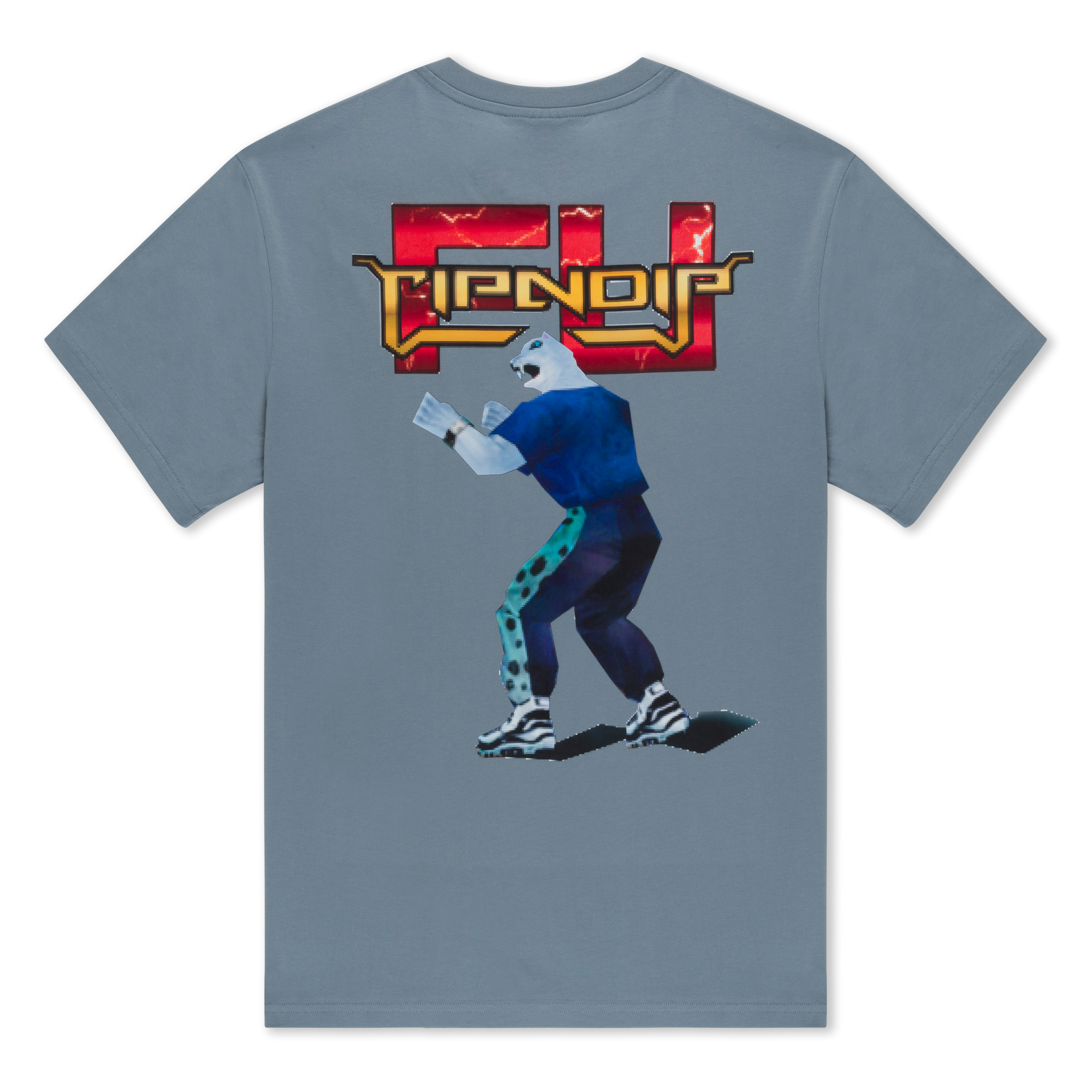 Fight Tee (Dusty Slate)