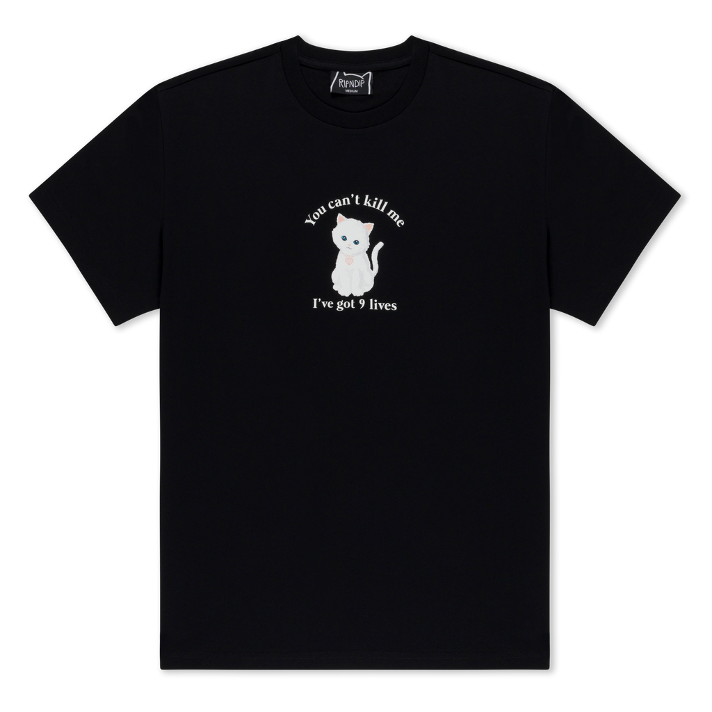 9 Lives Tee (Black)
