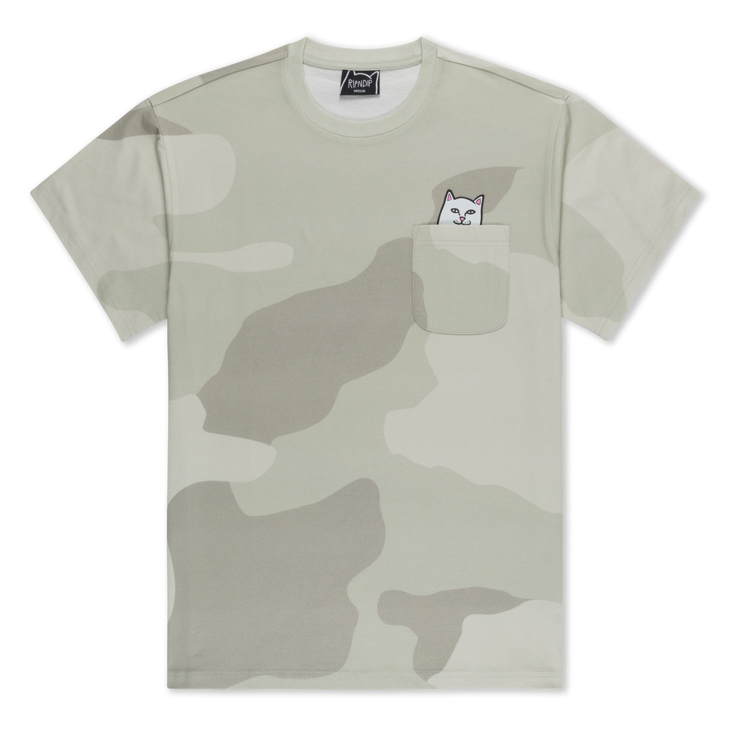 Lord Nermal Pocket Tee (Bone Graffiti Camo)