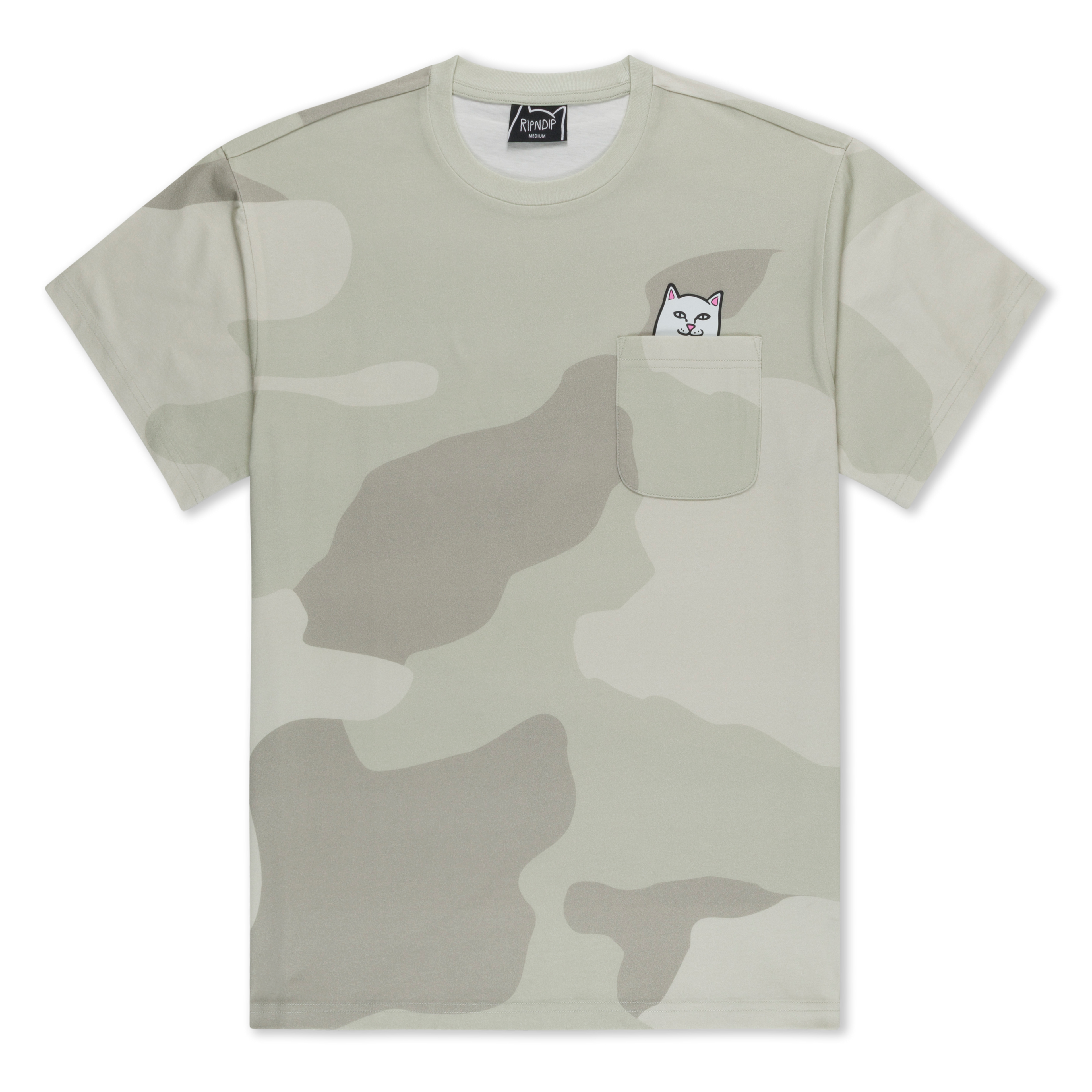 Lord Nermal Pocket Tee (Bone Graffiti Camo)