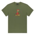Devil Alien Tee (Dusty Forest)