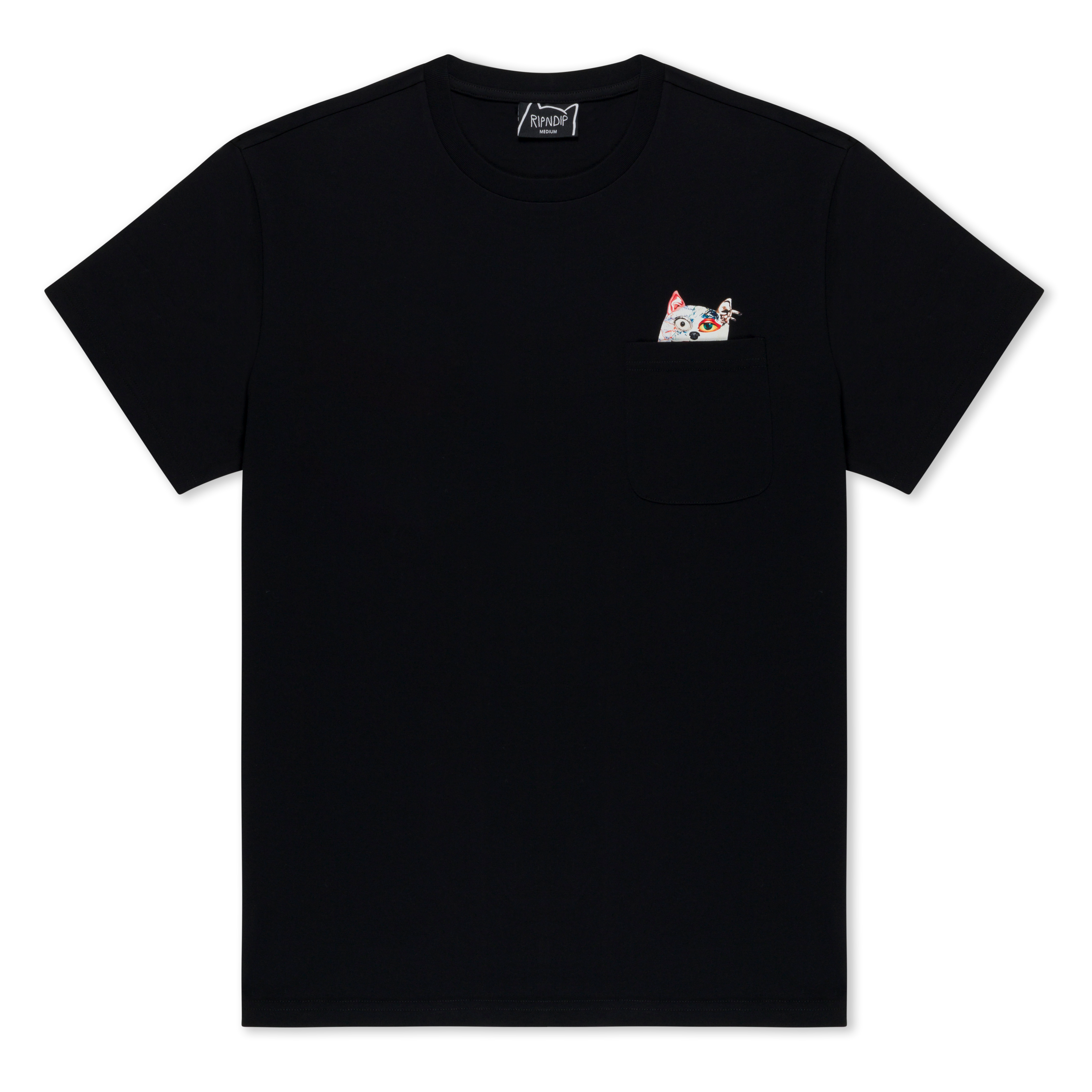 Lord Nermal Collage Pocket Tee (Black)