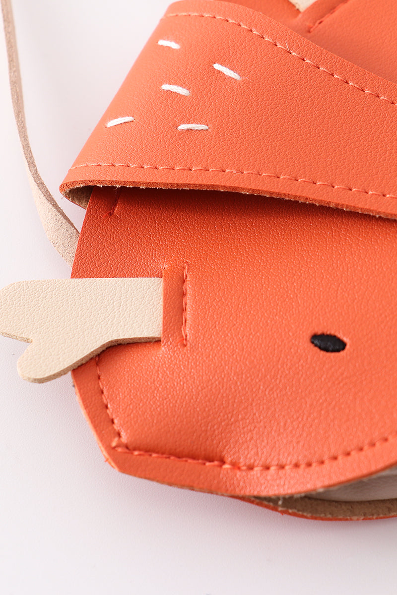 Sac en daim orange