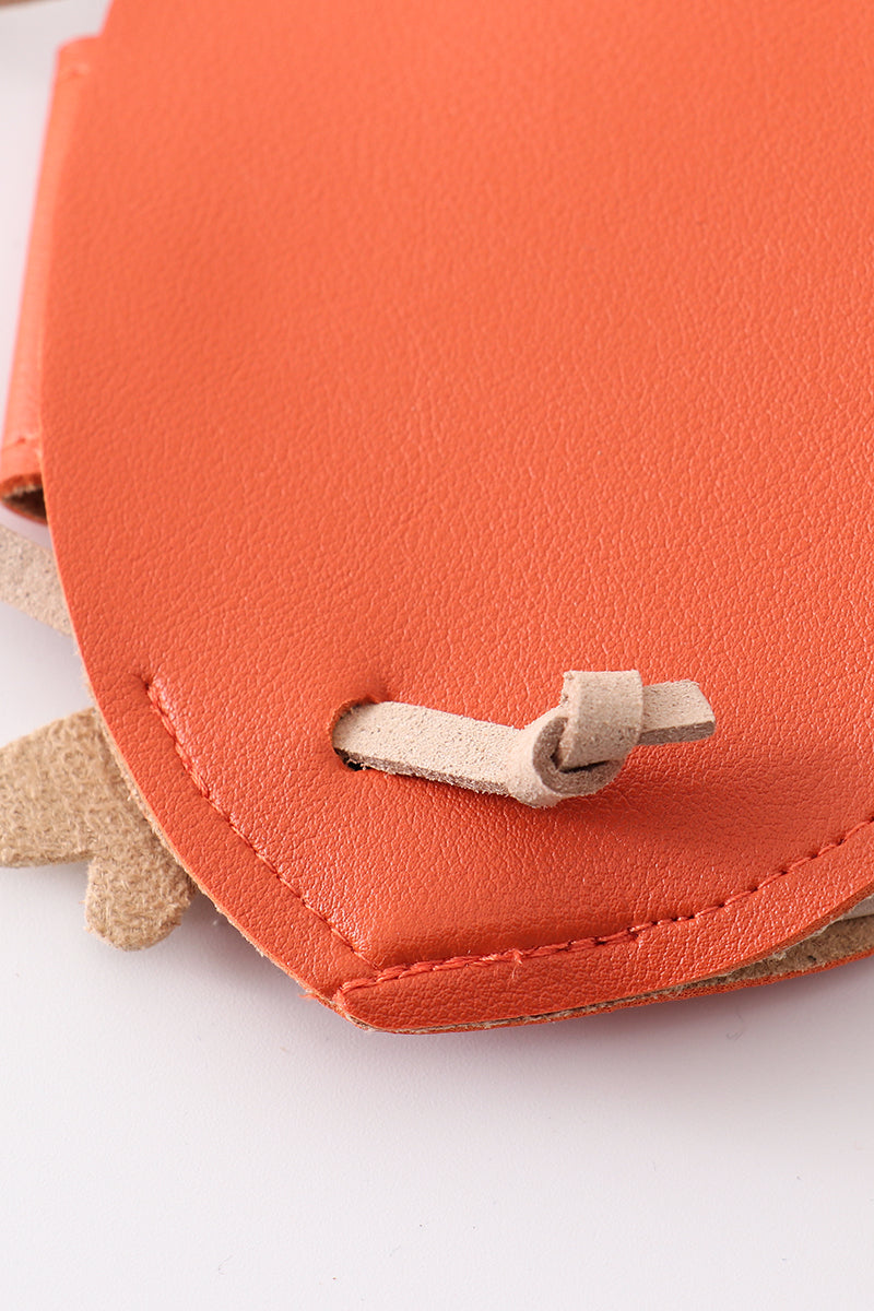 Sac en daim orange