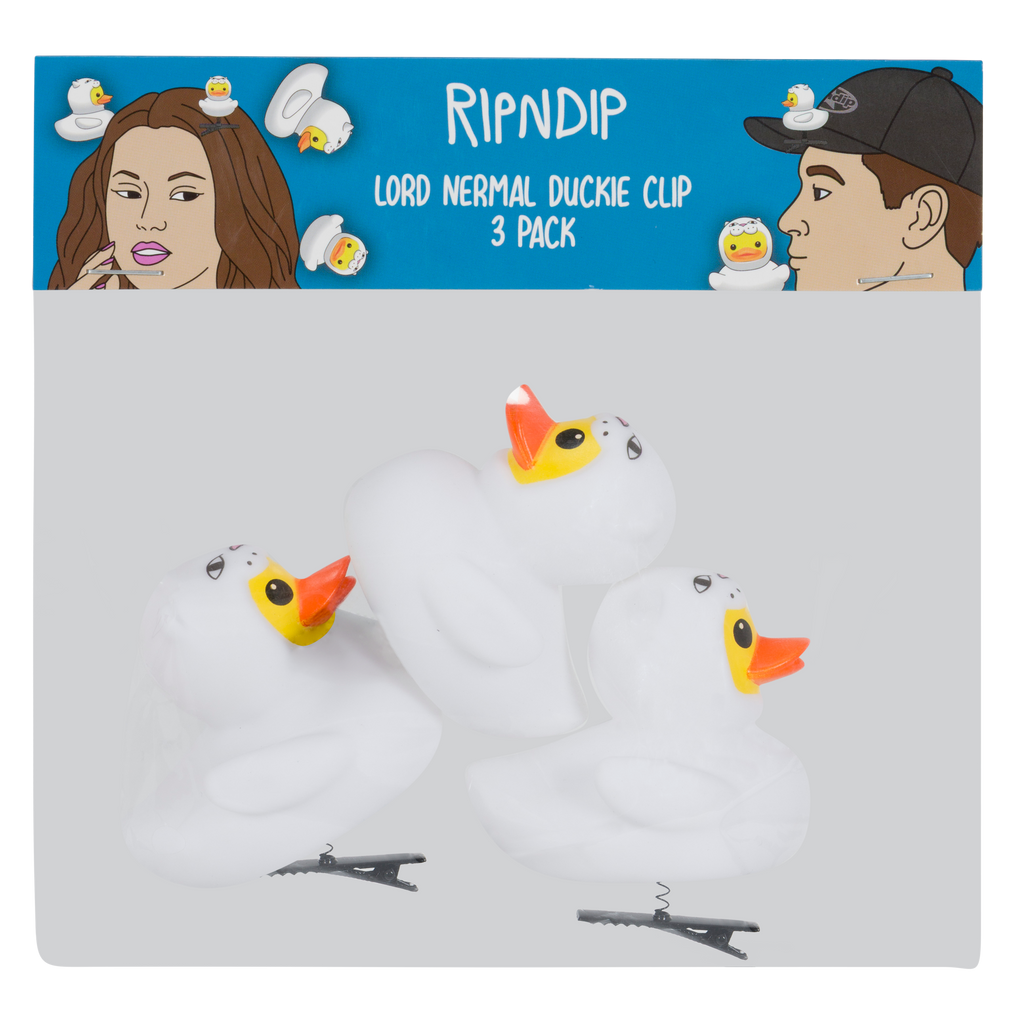 Lord Duckie Clip 3 Pack(White)