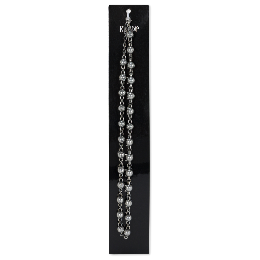 Lord Nermal Ball and Chain Necklace (Silver)
