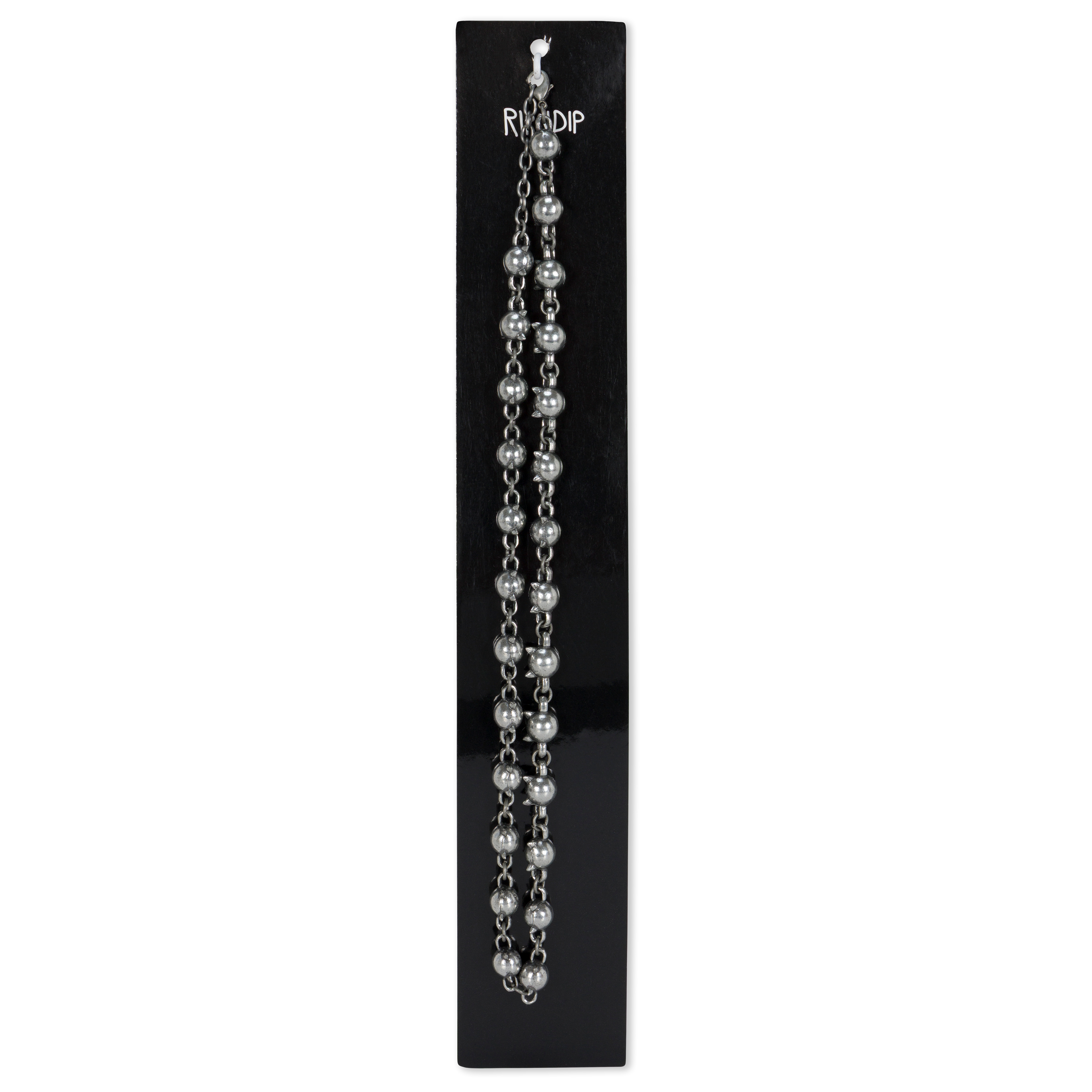 Lord Nermal Ball and Chain Necklace (Silver)