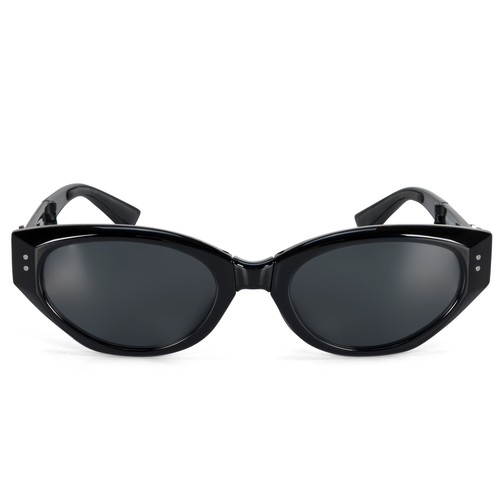 Castanza Folding Sunglasses (Black)