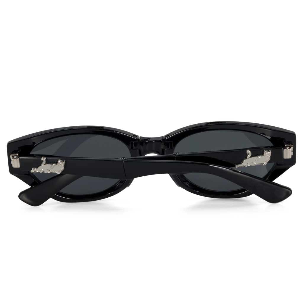 Castanza Folding Sunglasses (Black)