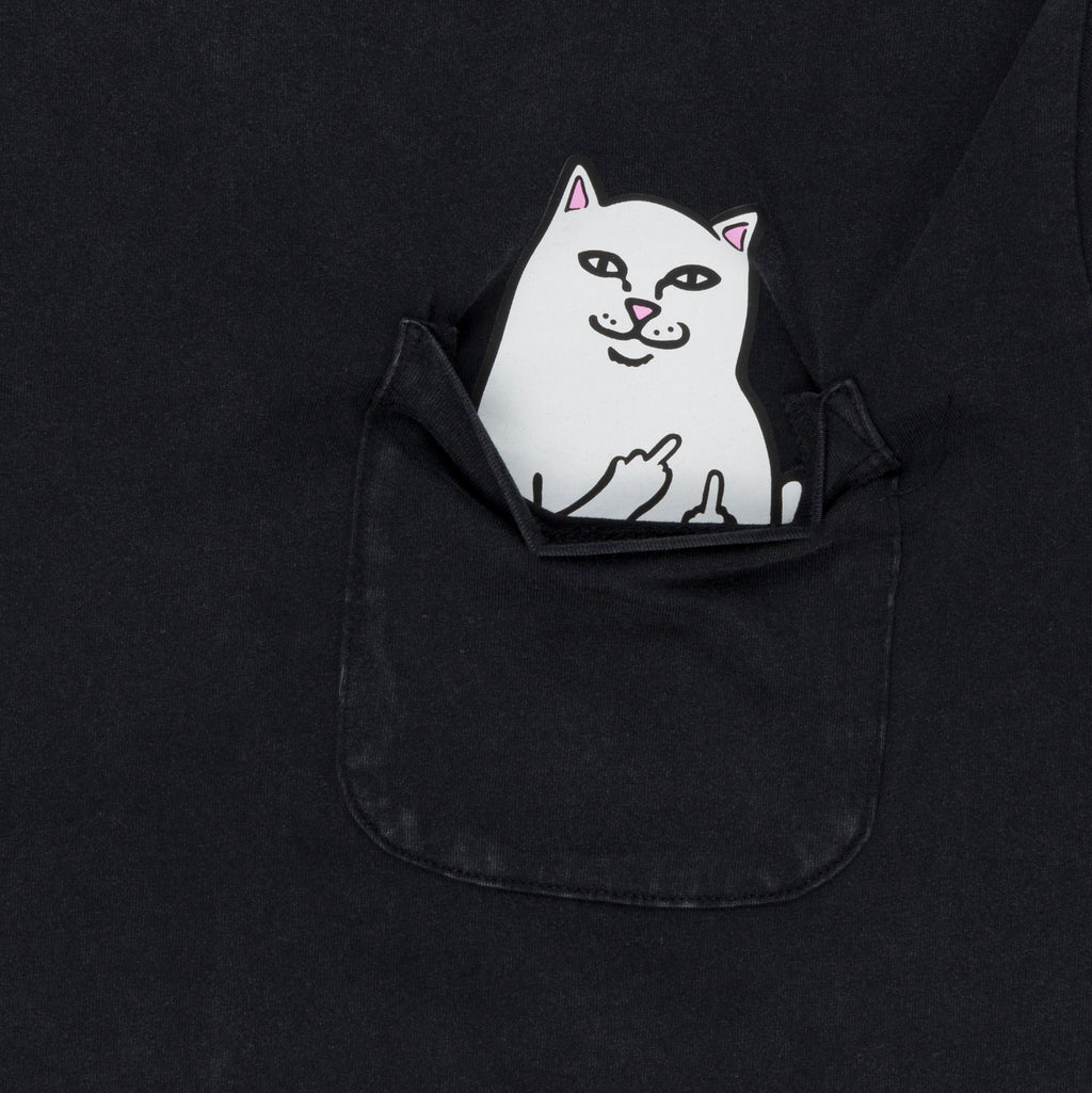 Lord Nermal Pocket tee (Black Mineral Wash)