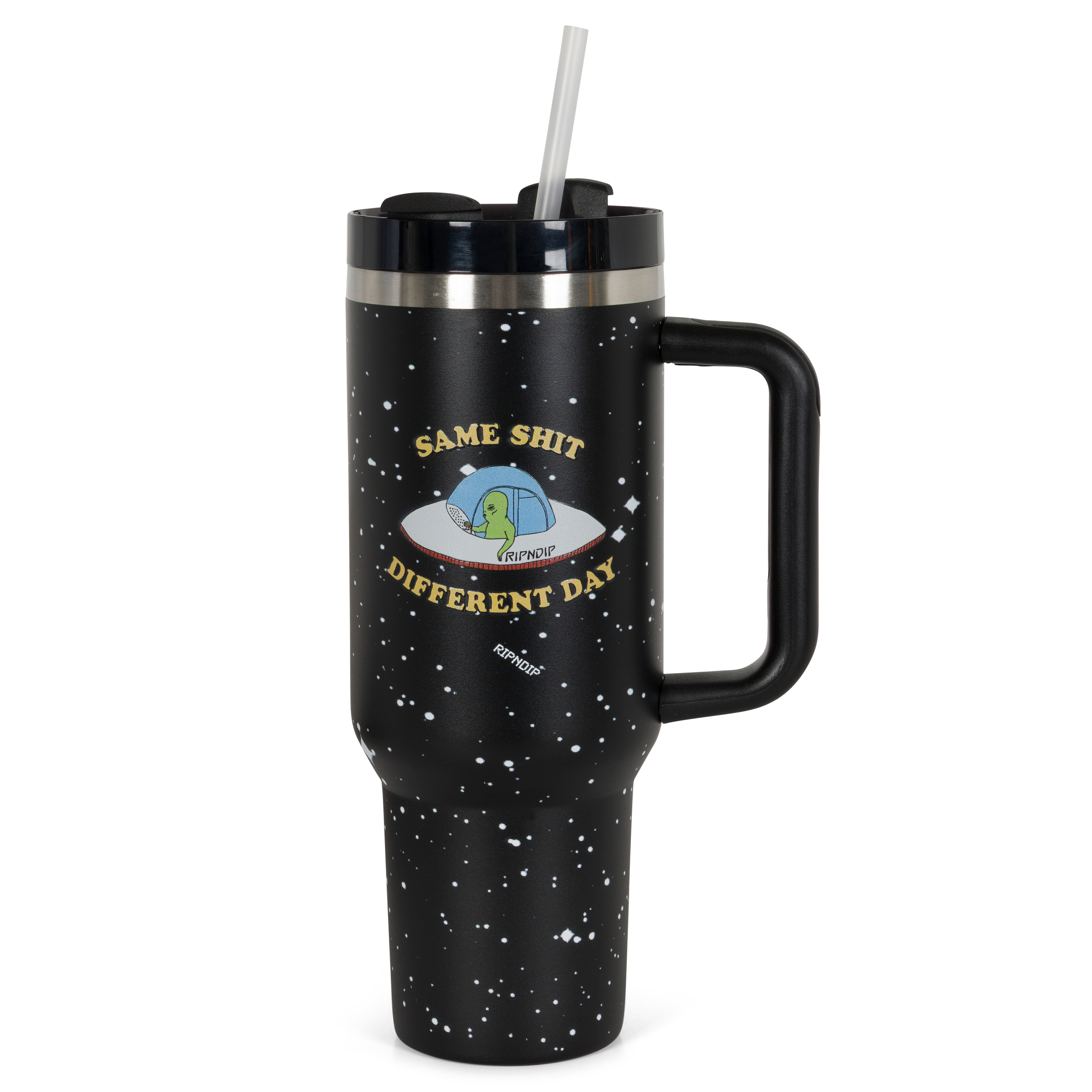 Same Shit Different Day Big Ol Cup Tumbler (Black)