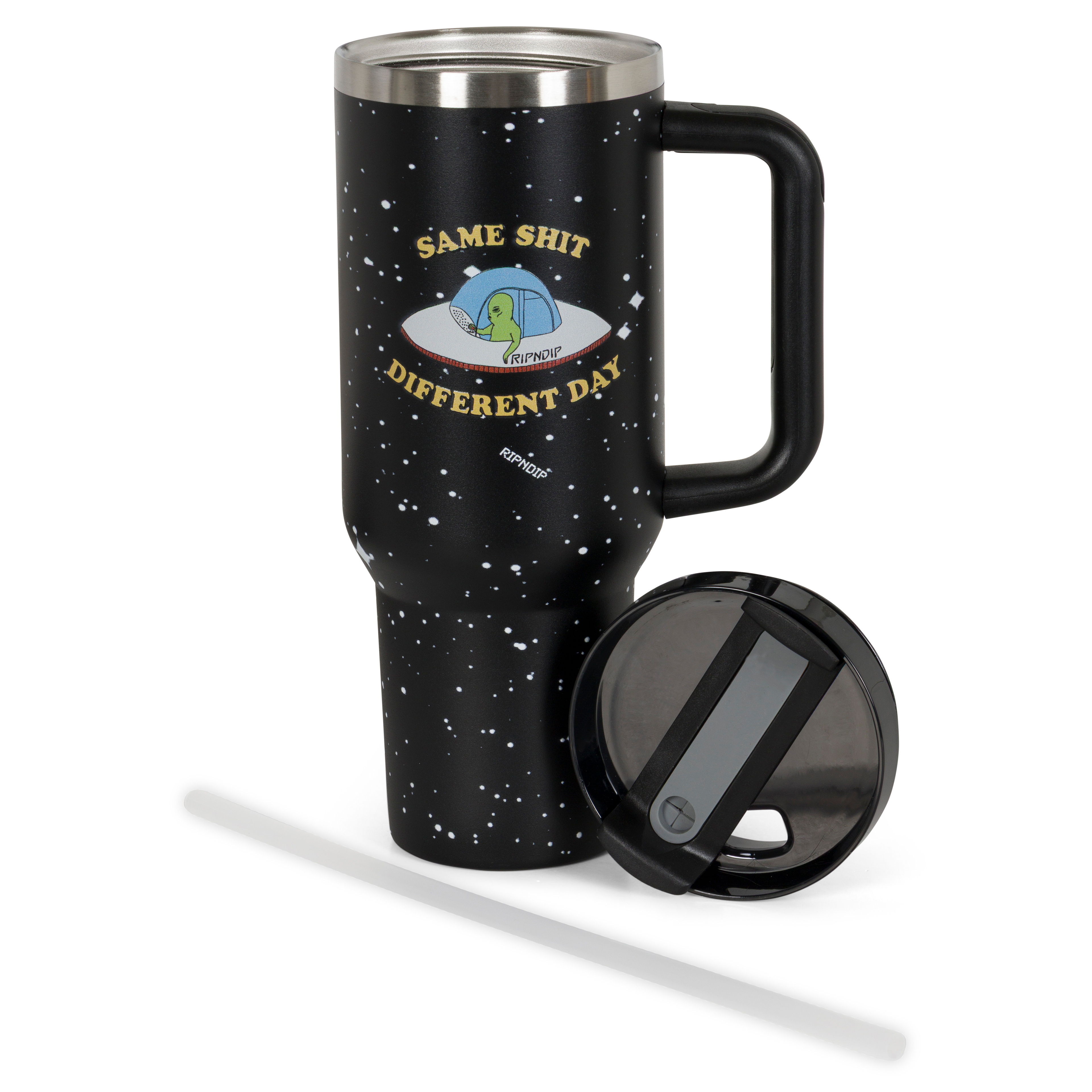 Same Shit Different Day Big Ol Cup Tumbler (Black)