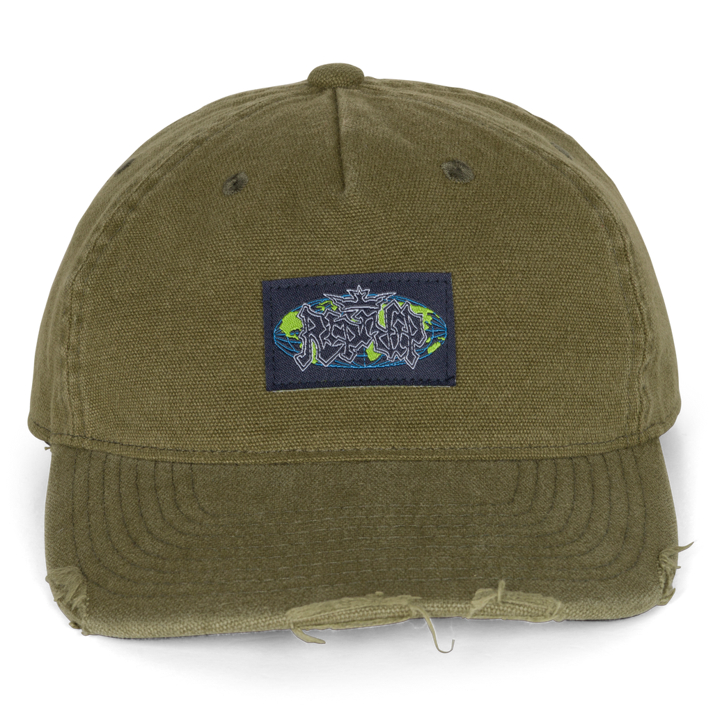 Worldwide Madness Snapback (Olive)
