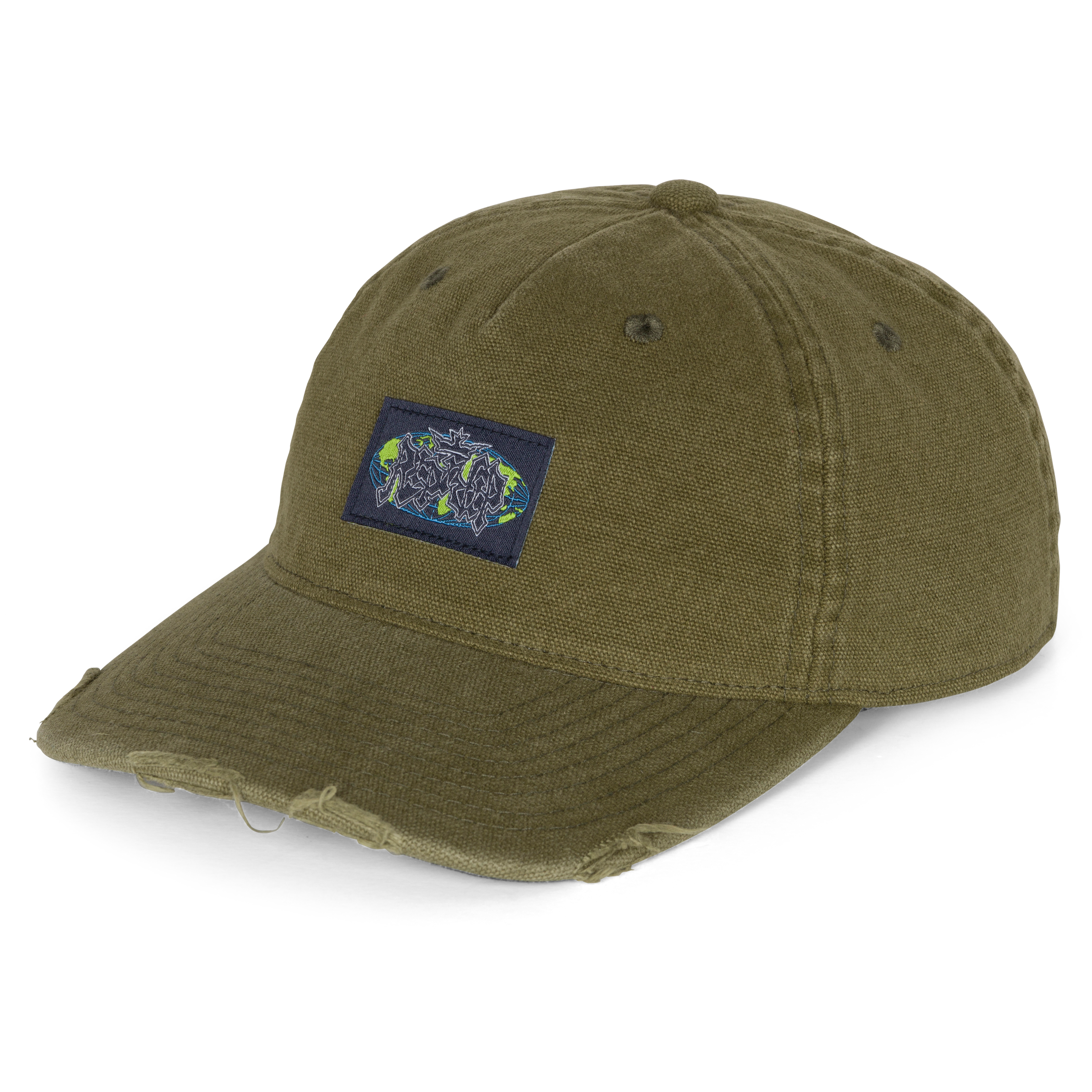 Worldwide Madness Snapback (Olive)